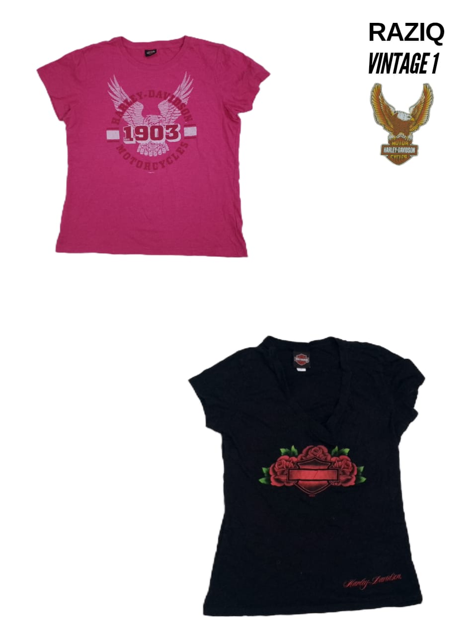 Ladies Harley Davidson T-shirts