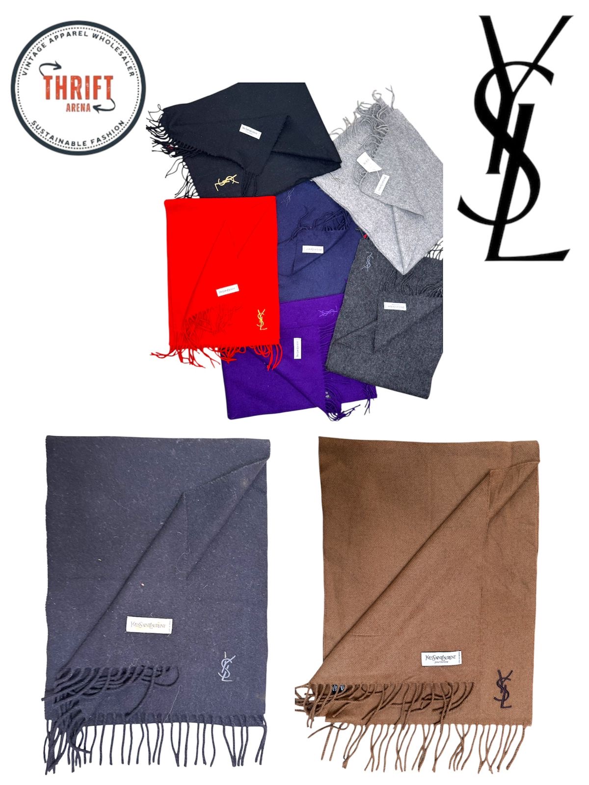 T1319 YSL Schals 🧣