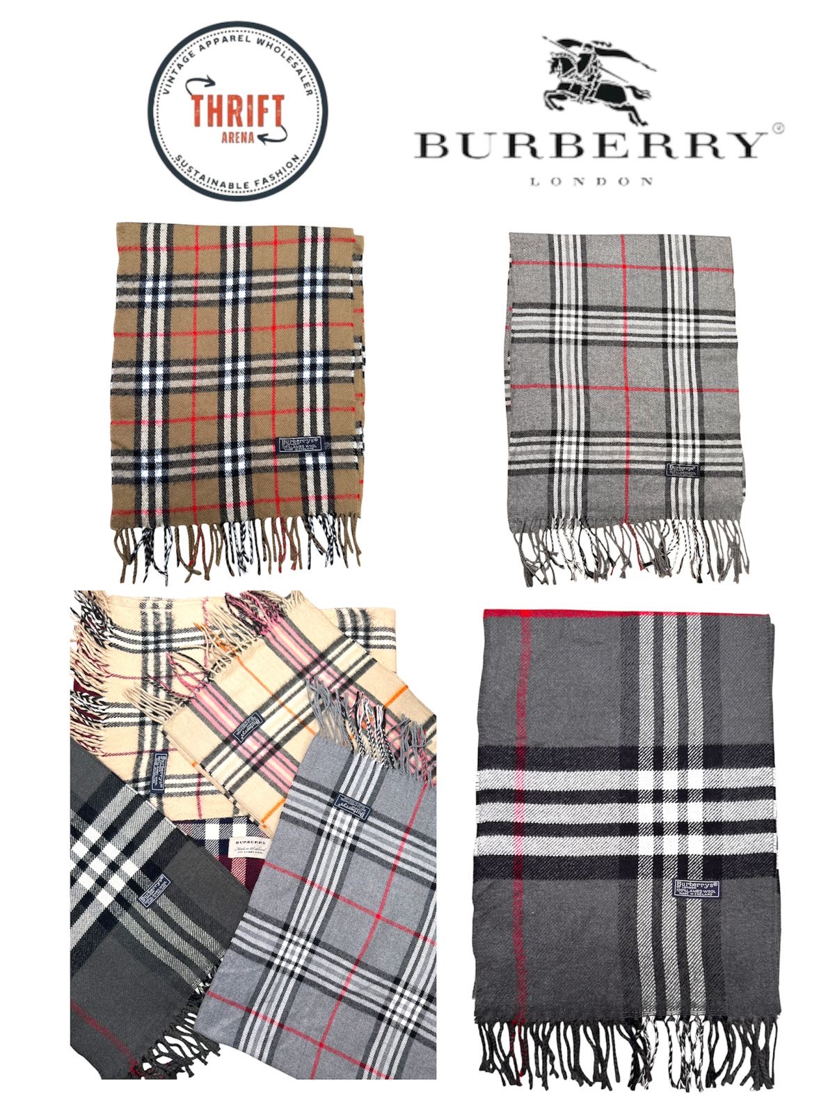 T1347 Écharpes Burberry 🧣