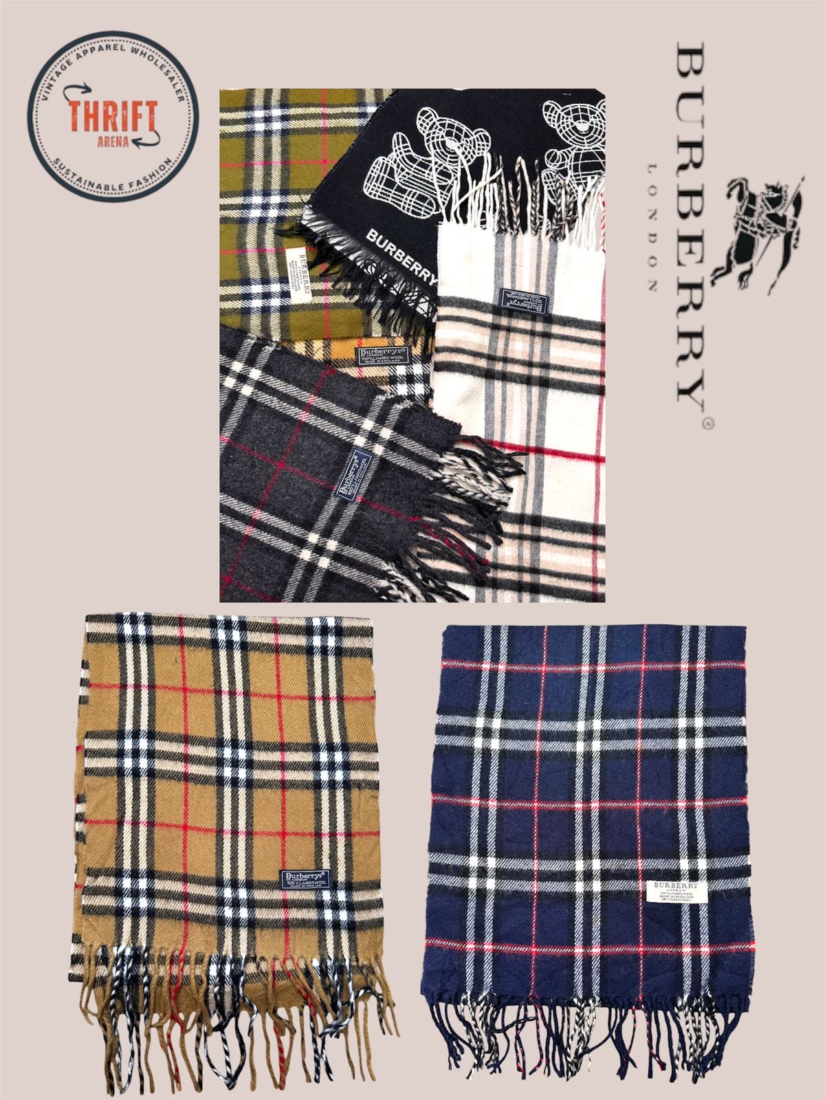 T1350 Écharpes Burberry 🧣