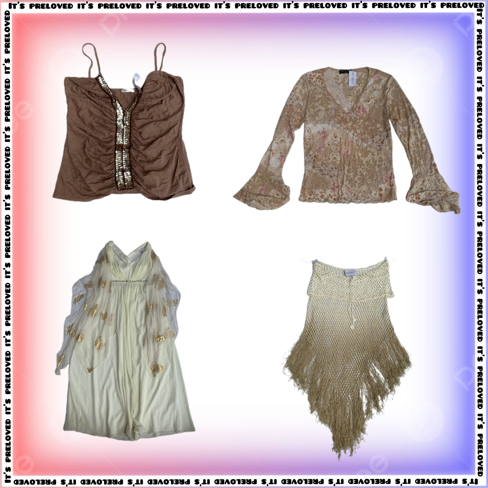 Boho Fairy tops, dresses, skirts (SS-1200)