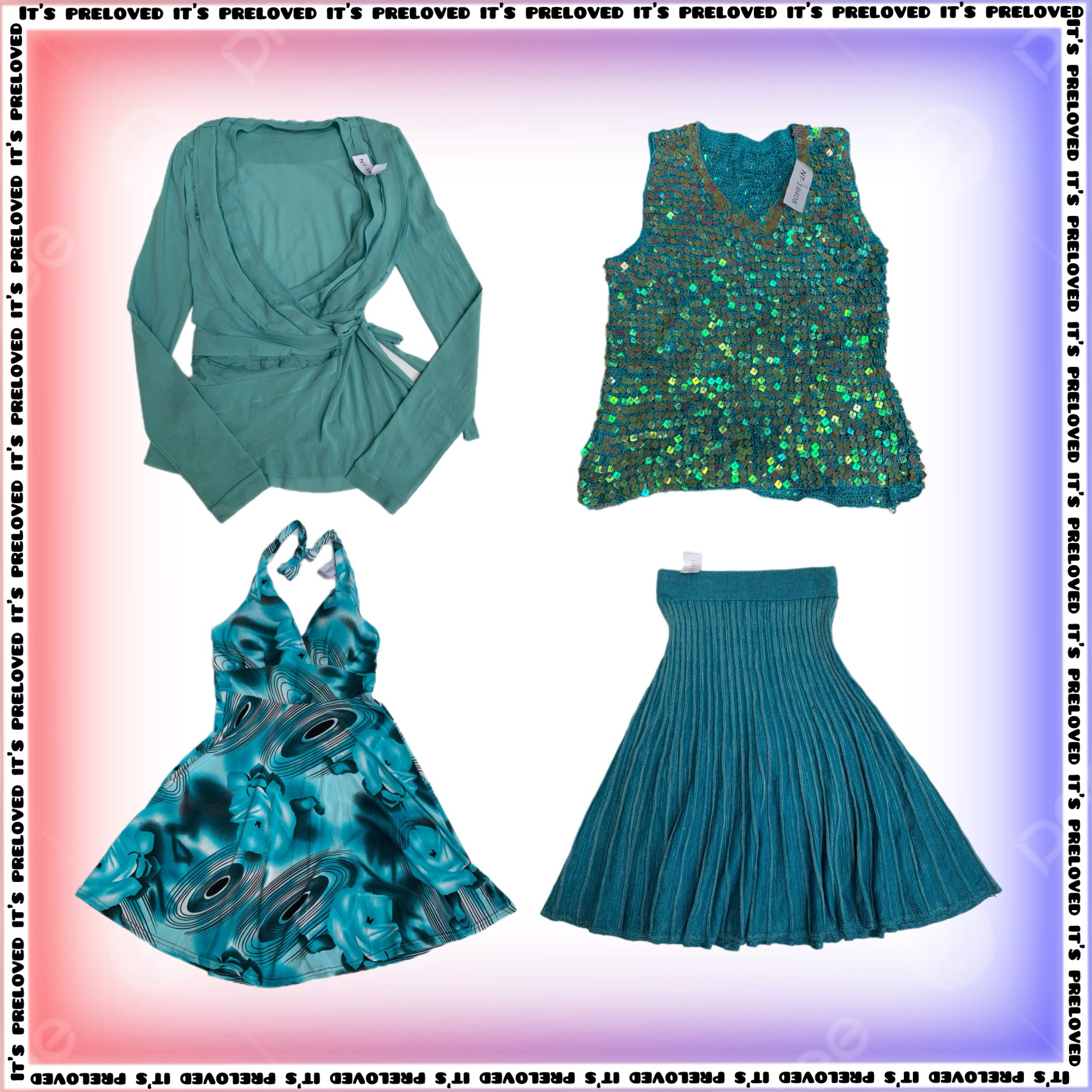 Ocean Hues Oberteile, Kleider, Röcke (SS-1201)