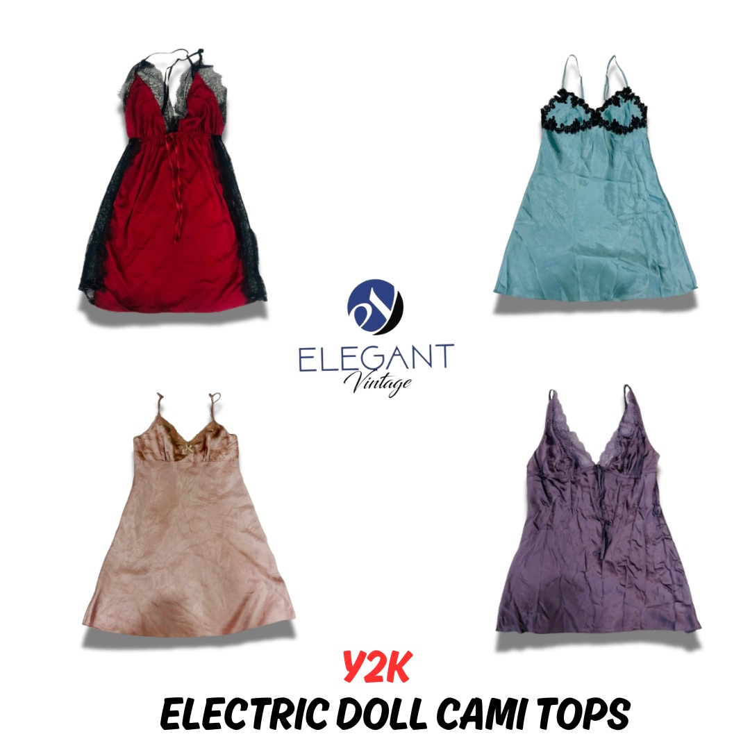 Y2K Electric Doll Cami Tops - EV0868