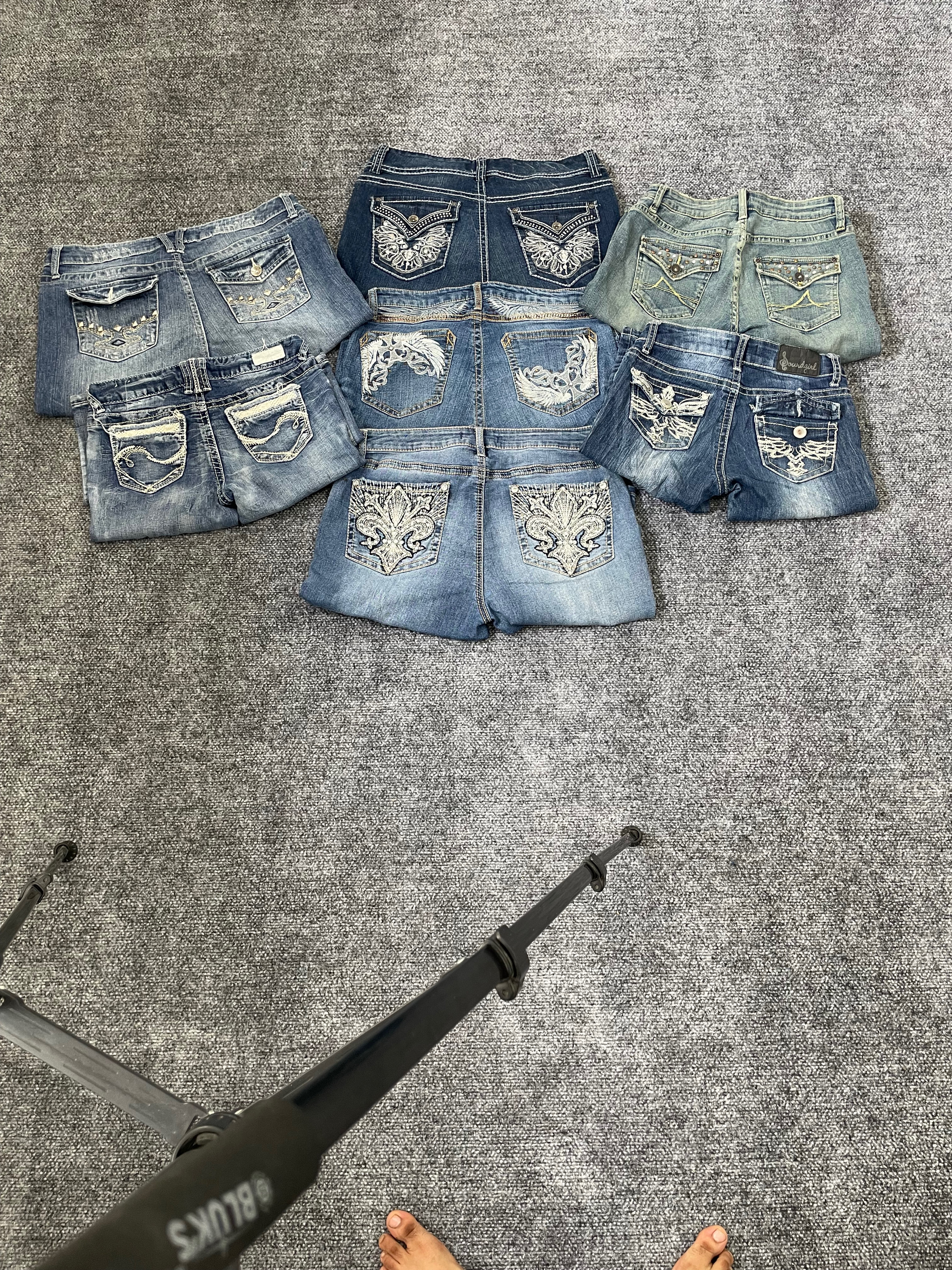 Jeans Y2K ornés ( bootcut, flare )