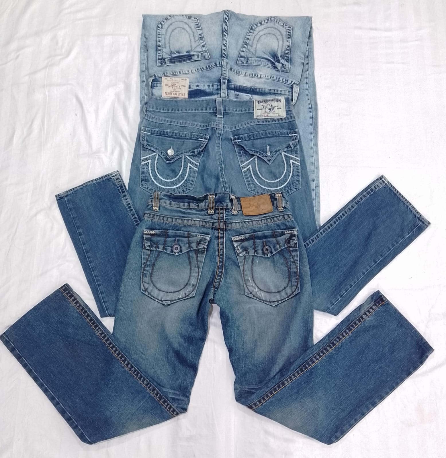 CR4997 VAQUEROS PARA HOMBRE TRUE RELIGION VINTAGE
