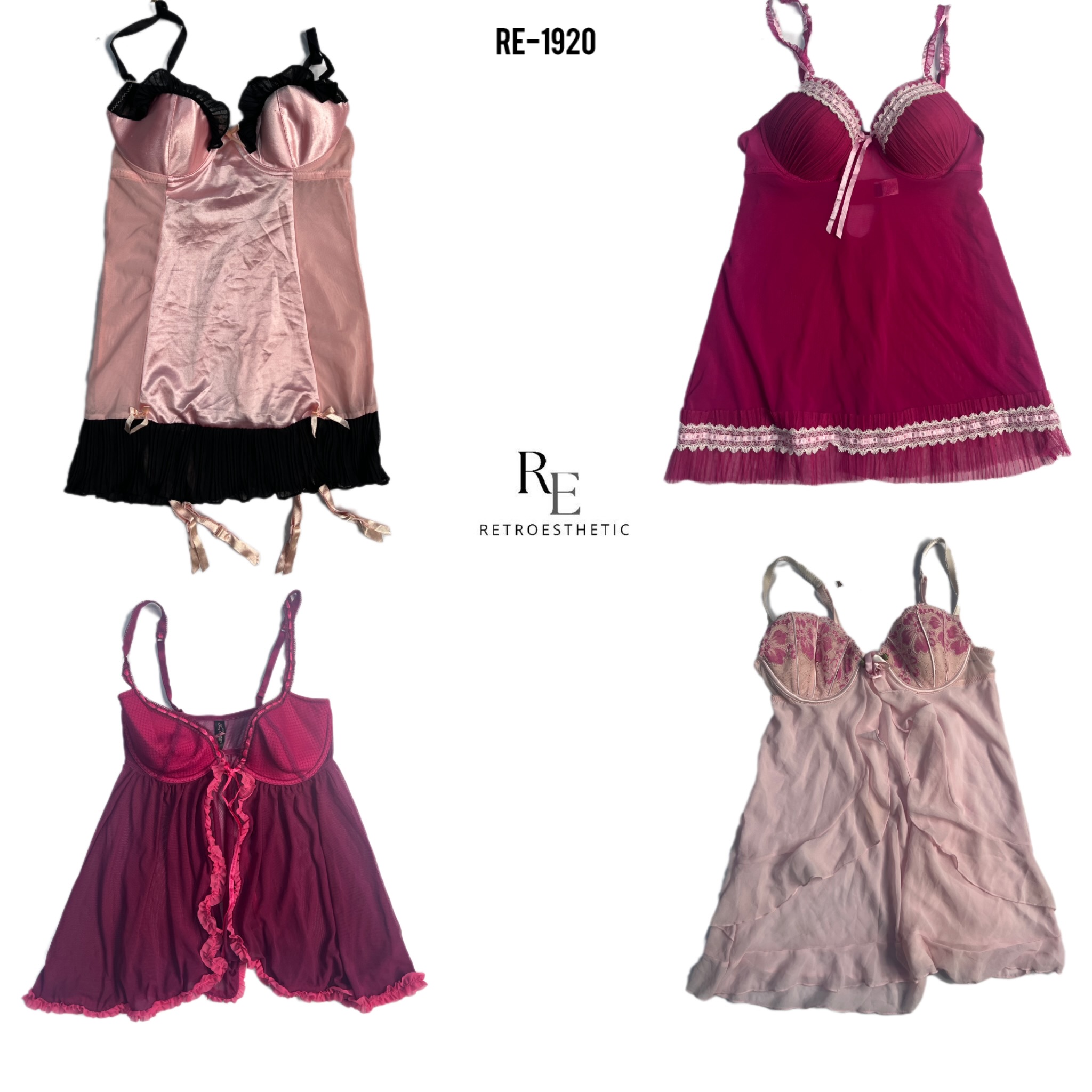 Y2K Date Night Baby Dolls Tops (RE-1920)