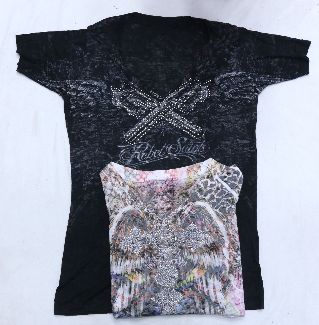IQ0575 Y2k Baby Tees