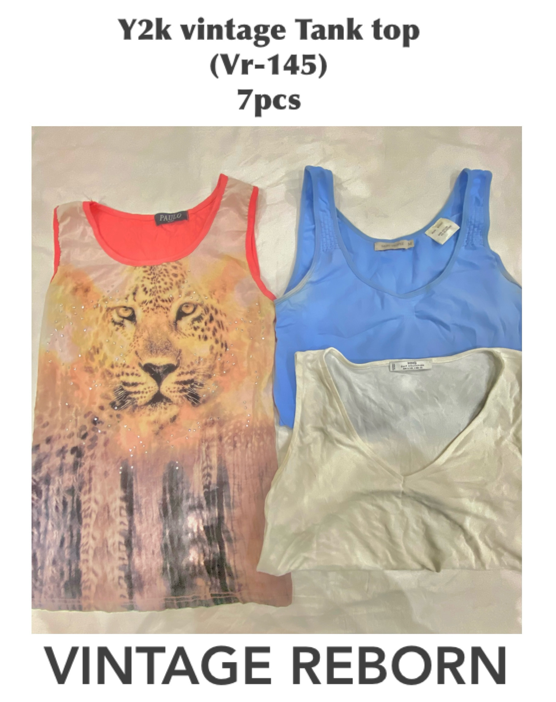 The Nostalgic Tank Top Collective: Y2K Bundle (VR-145)