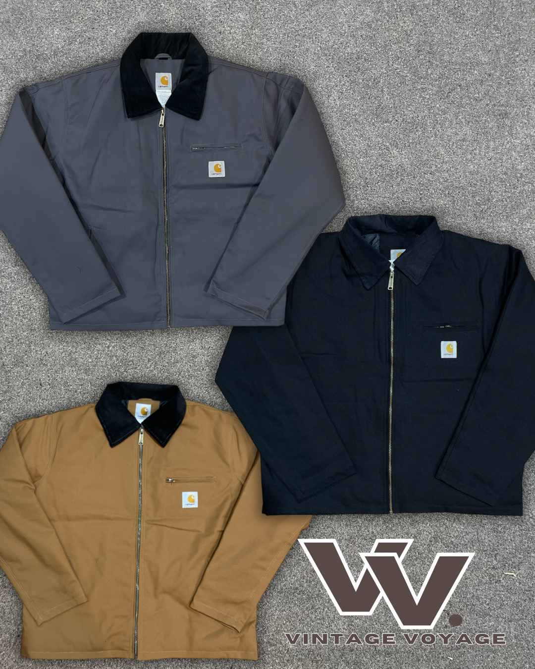 Carhartt Rework Style Mischfarben Detroit Jacken - #30825