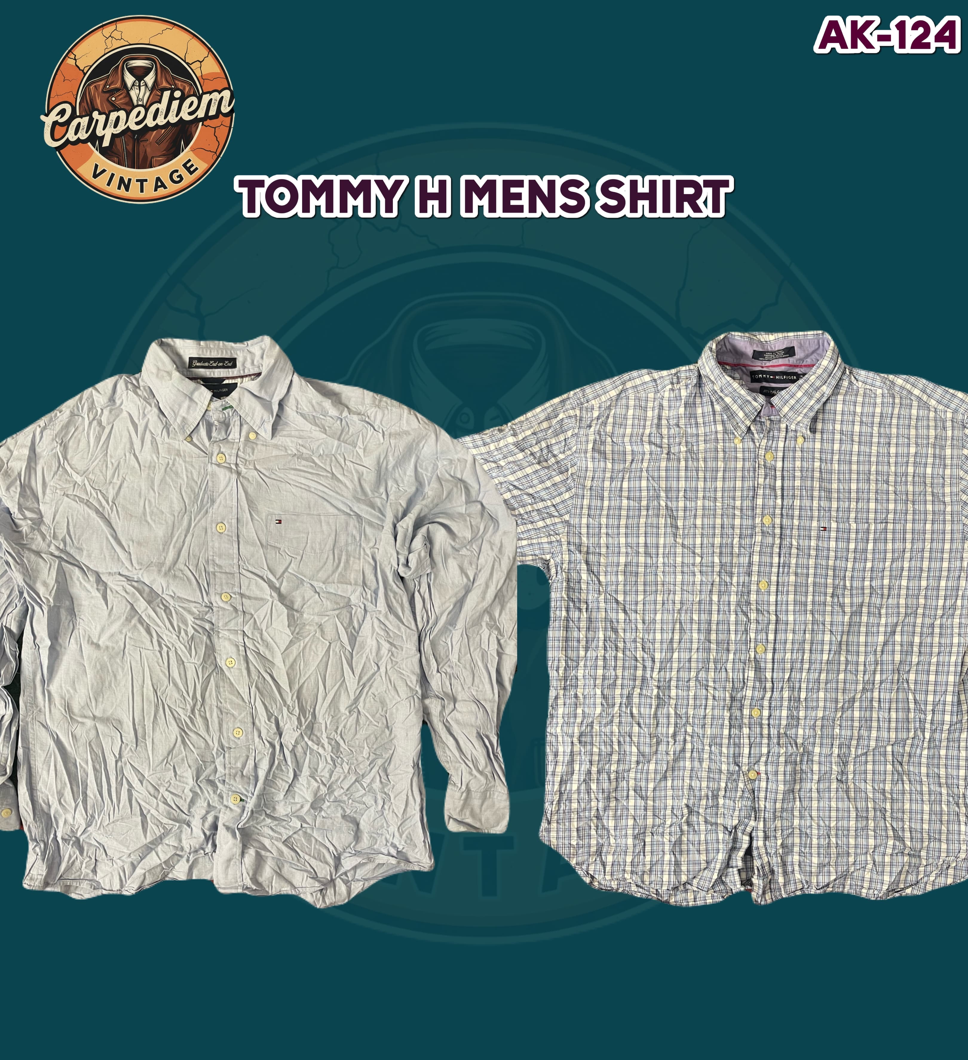 Camisas Masculinas Tommy Hilfiger Ak-124