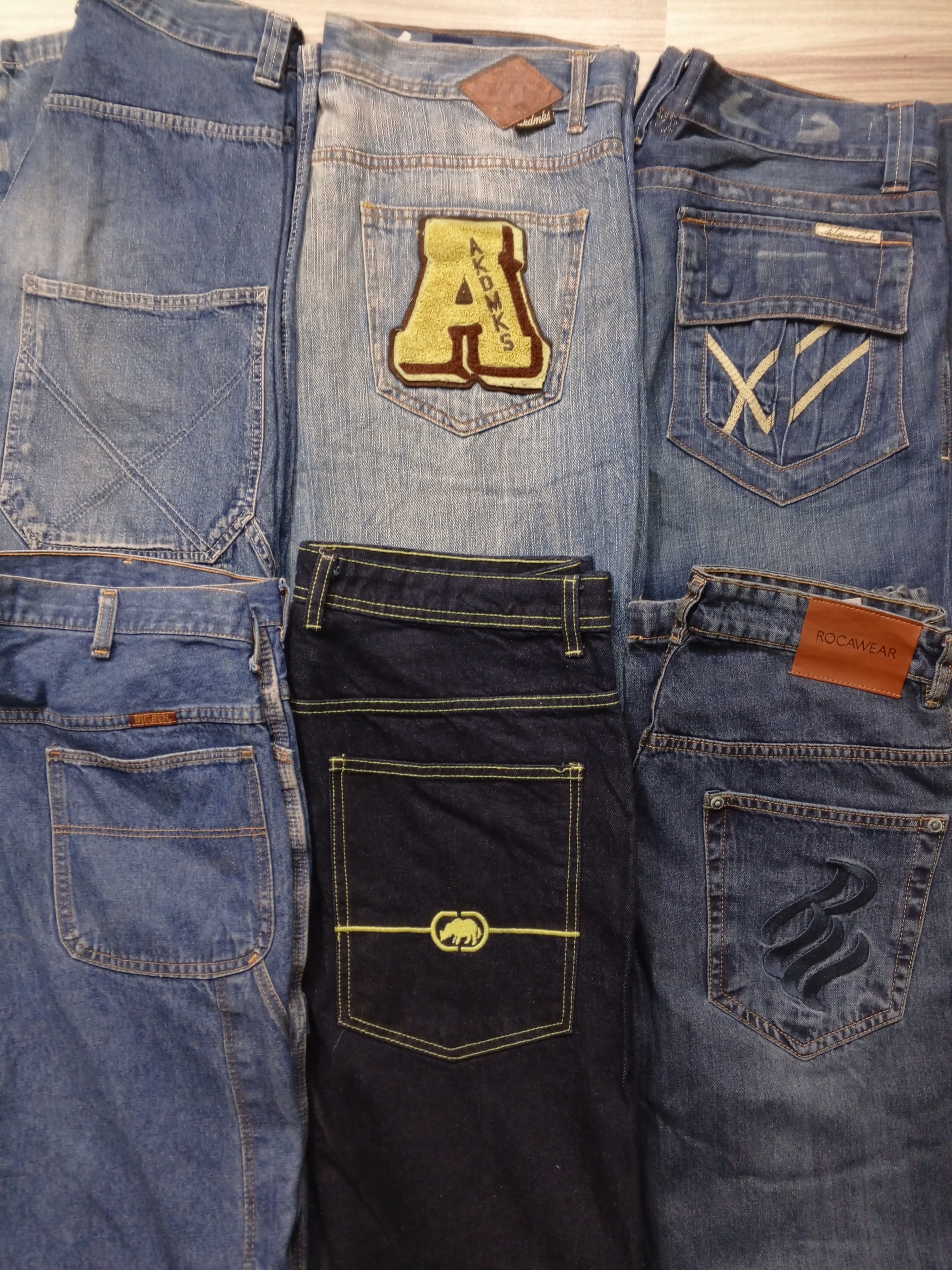HD1115 Herren Baggy Hiphop Jeans