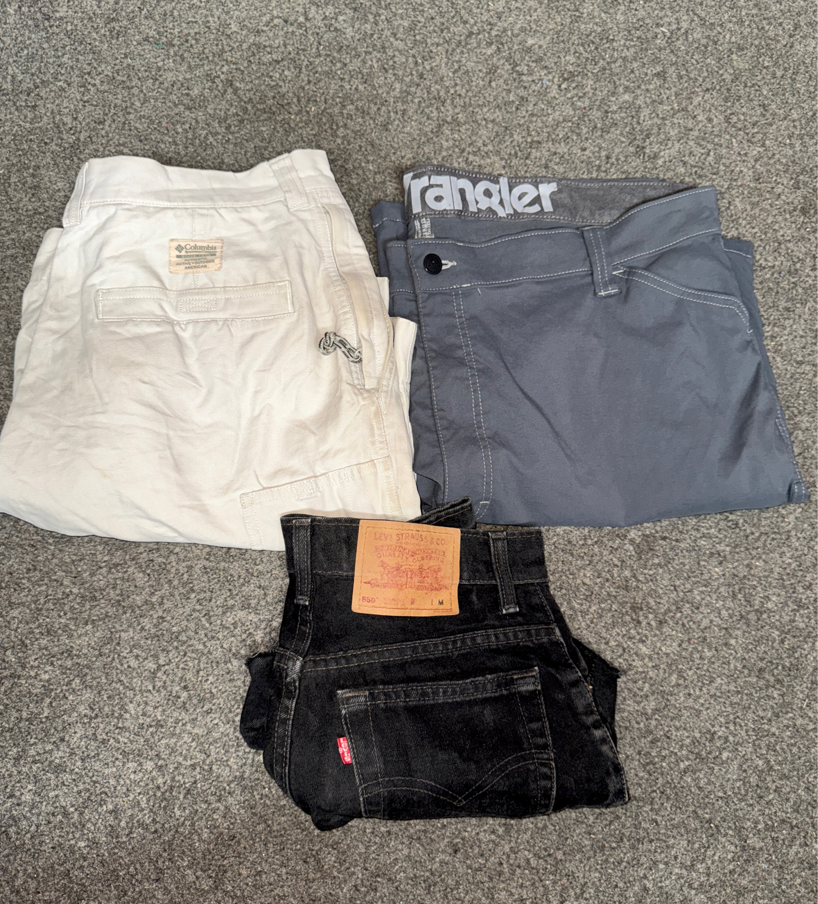 Branded Denim Shorts