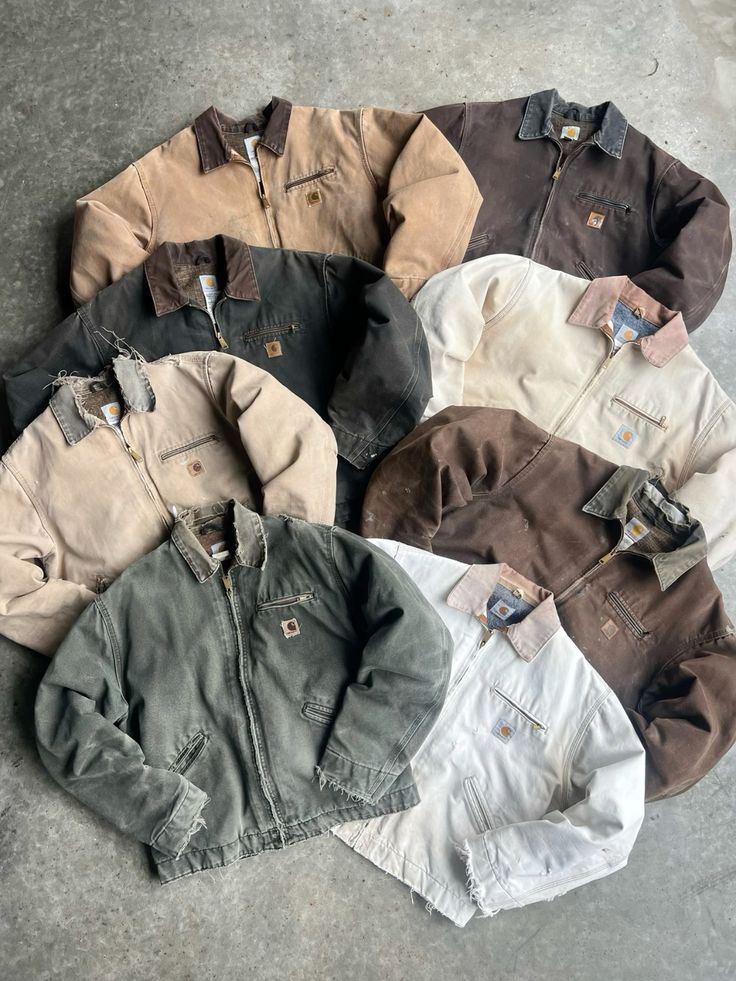 Carhartt jacket mix all