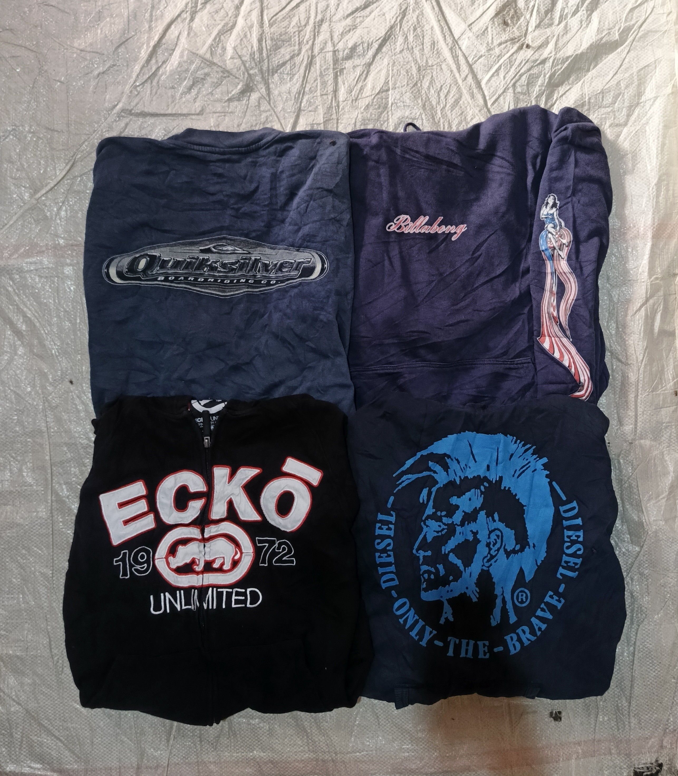 Quiksilver and mix surf sweatshirts