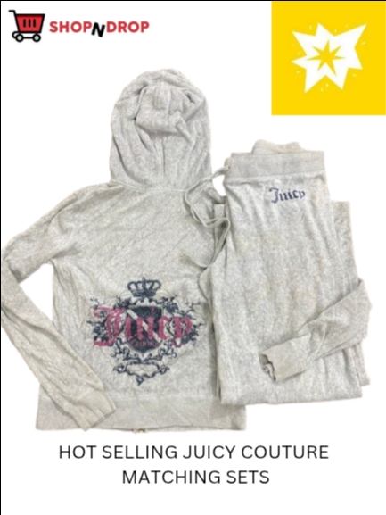 Set di tute coordinate Juicy Couture in vendita