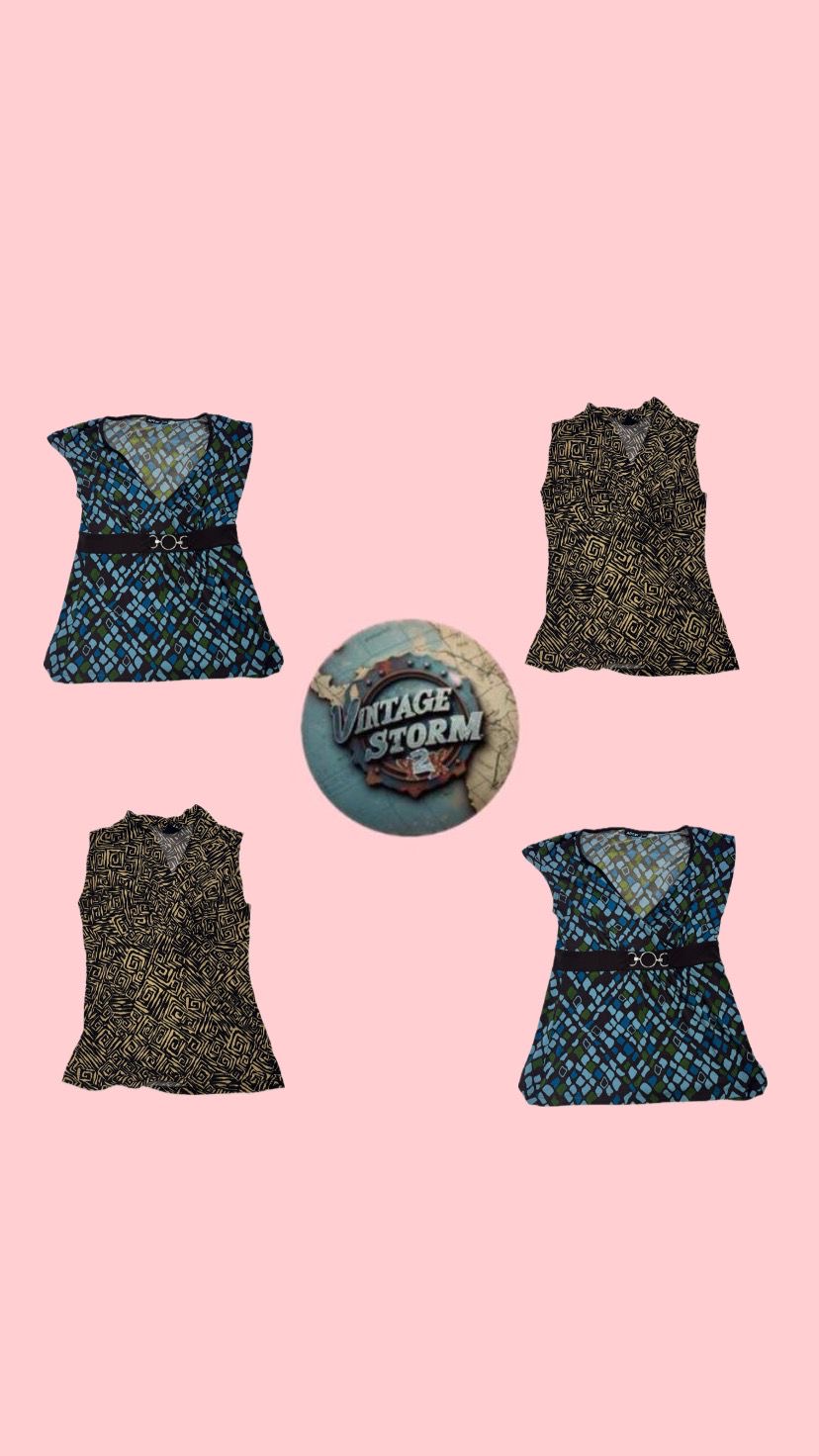 Y2K Day Dream Poly Blouses