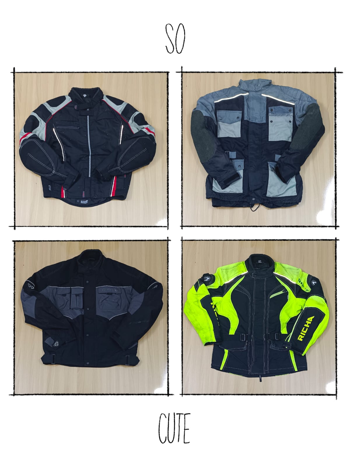 JA 0417 Giacche Classy per Moto