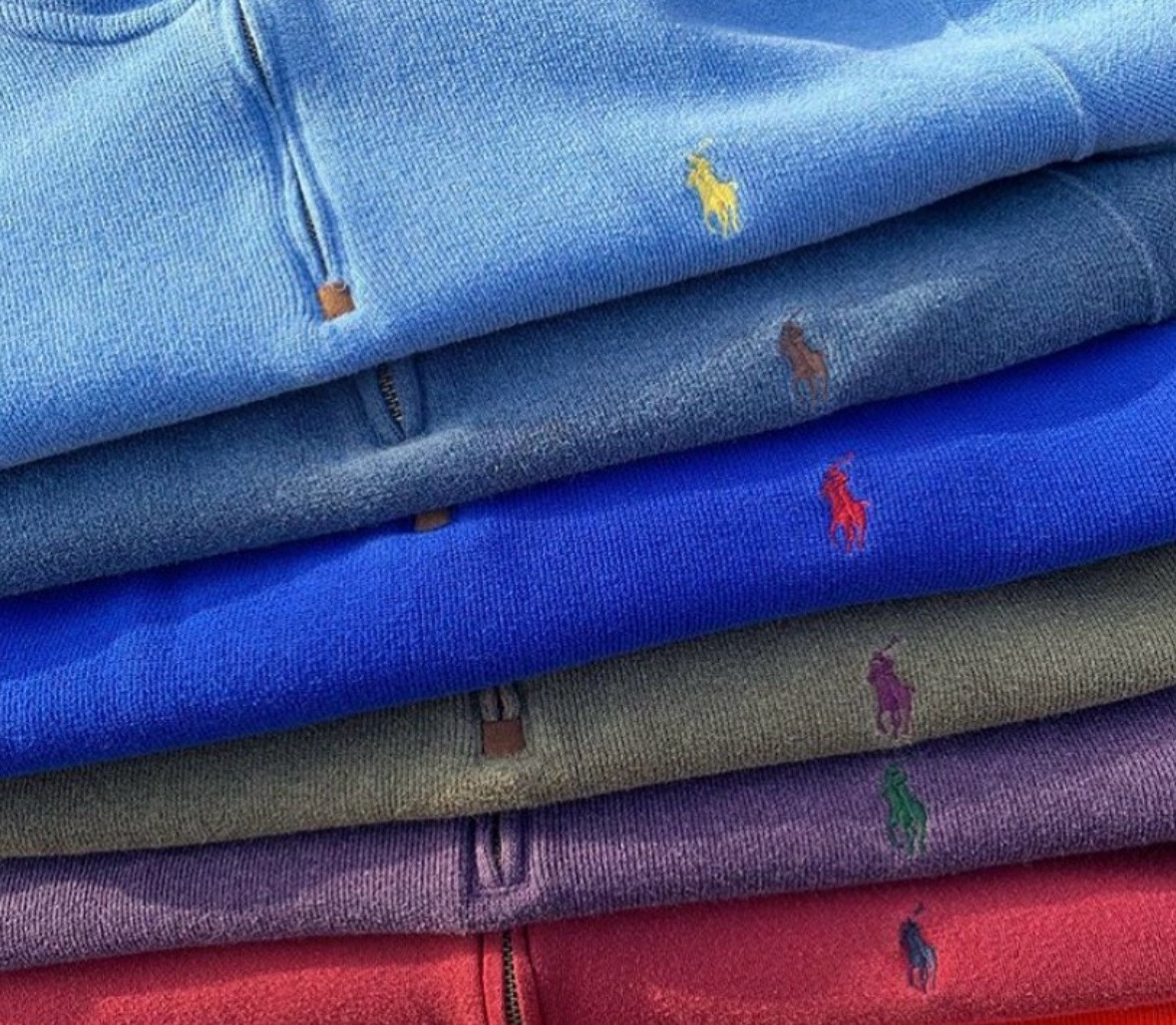 Pull à col zippé 1/4 Ralph Lauren