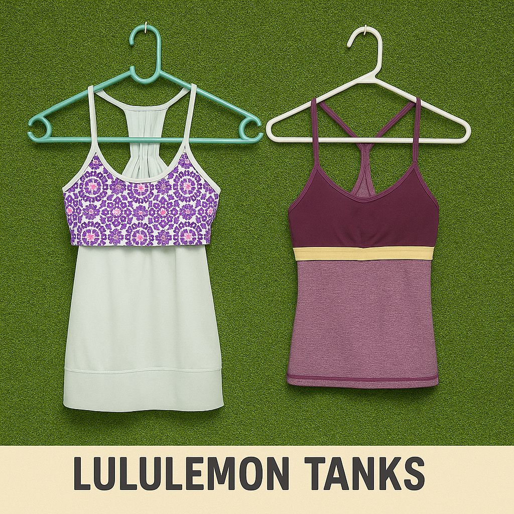 Lululemon Tanks y Sujetador Deportivo