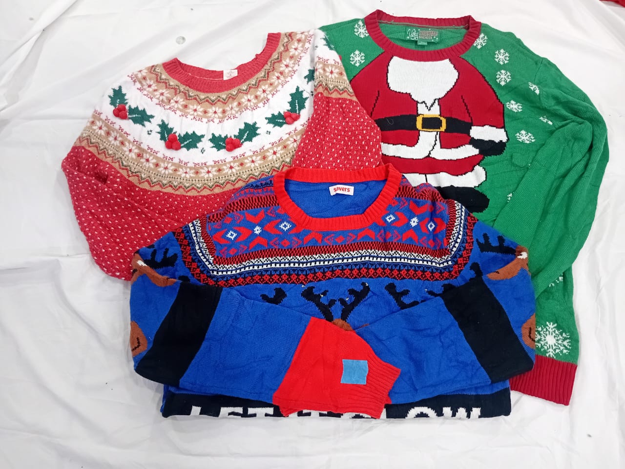 IQ0583 Y2k Vintage Weihnachtspullover