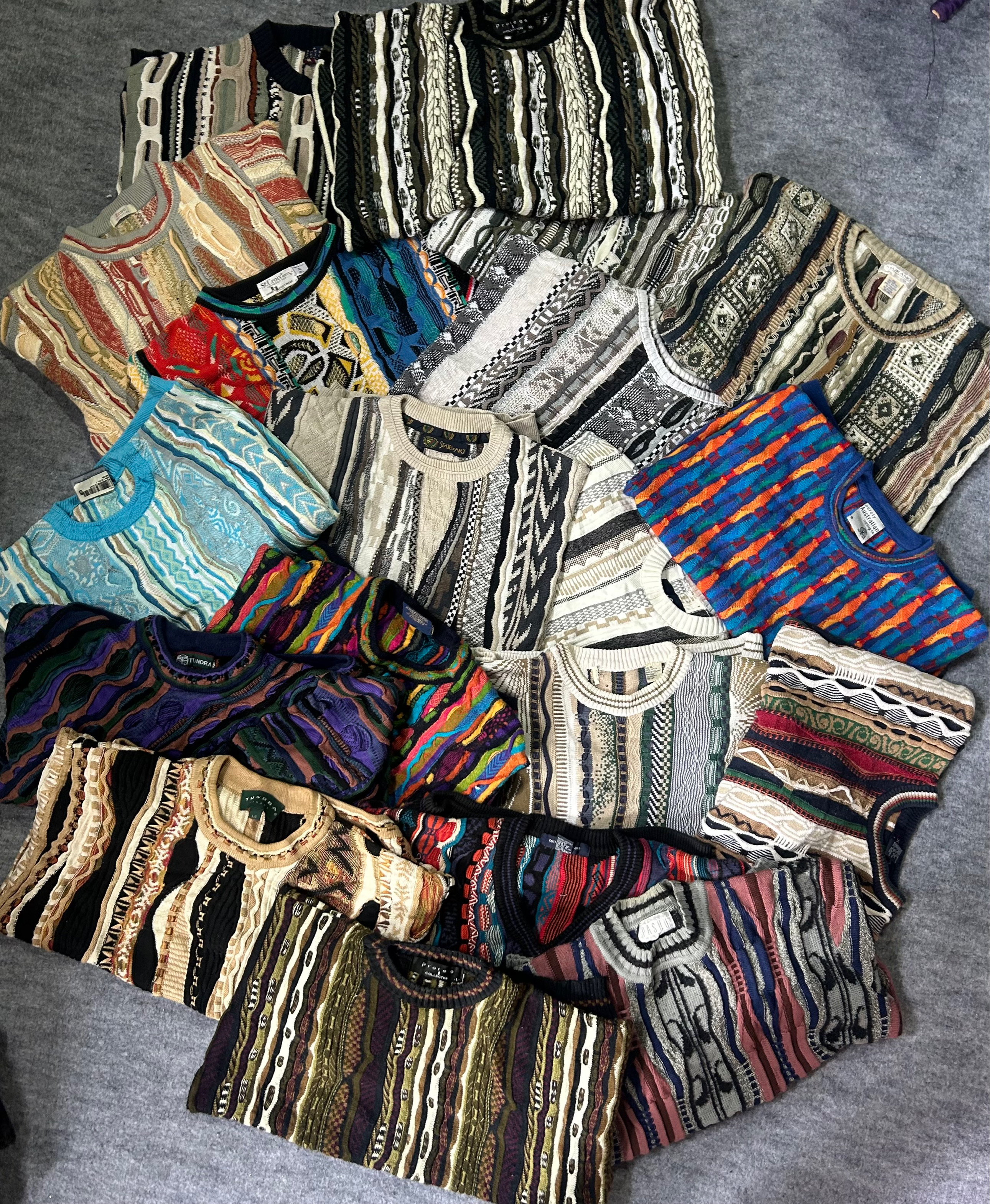 Coogi-Style Sweaters