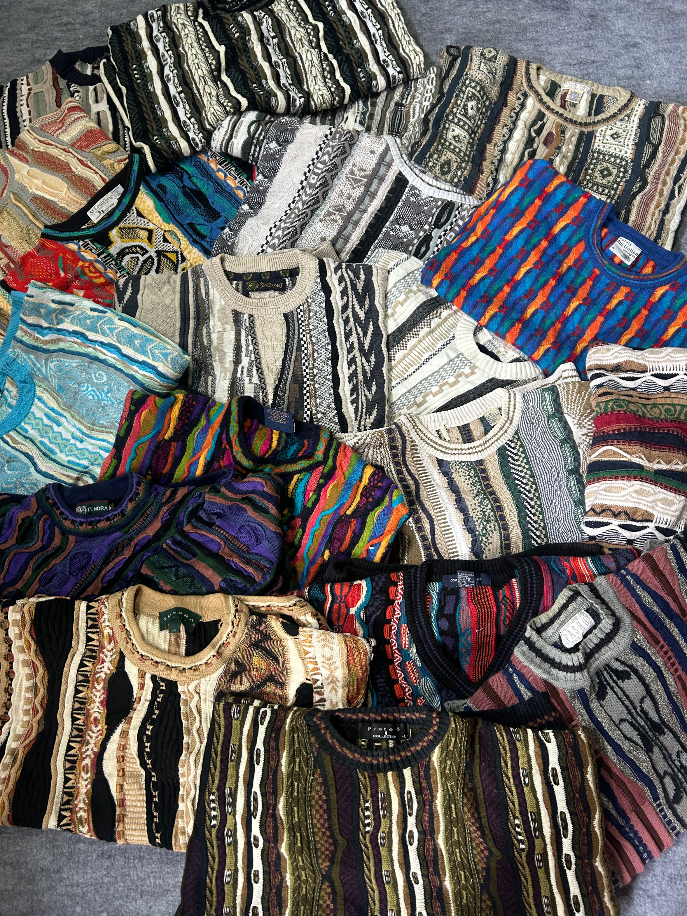 Suéteres estilo Coogi