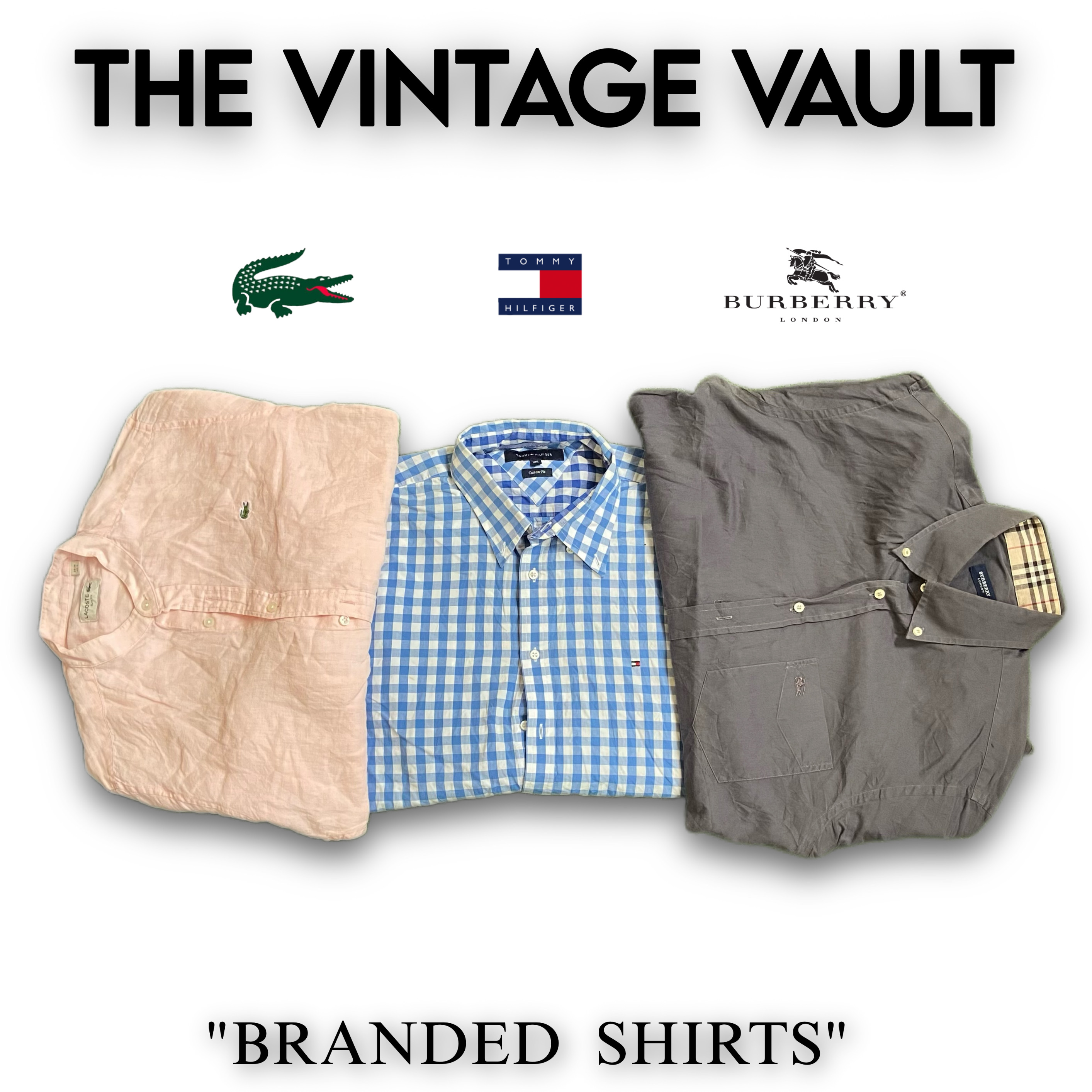 Tommy Lacoste und Burberry Hemden