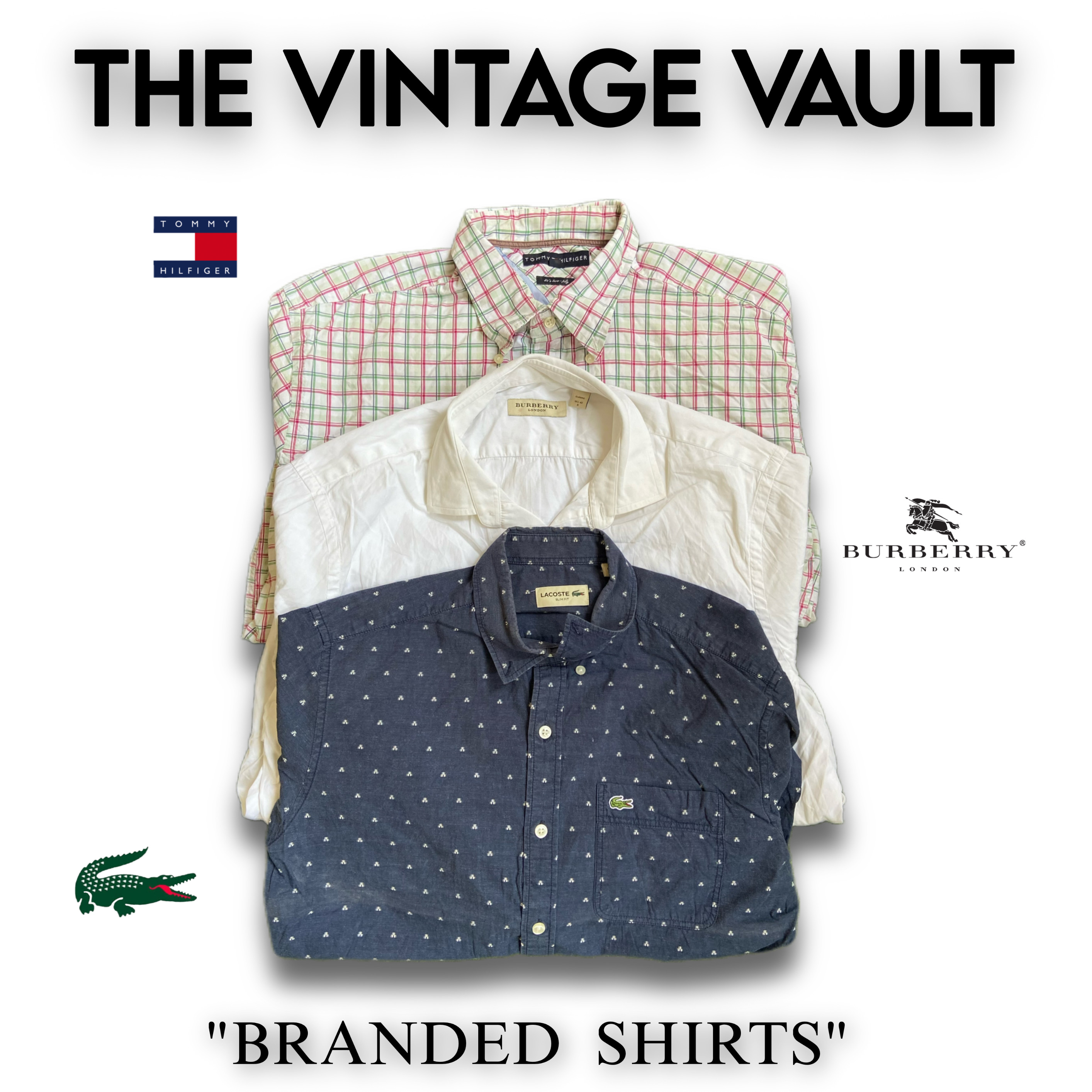 Tommy Lacoste und Burberry Hemden