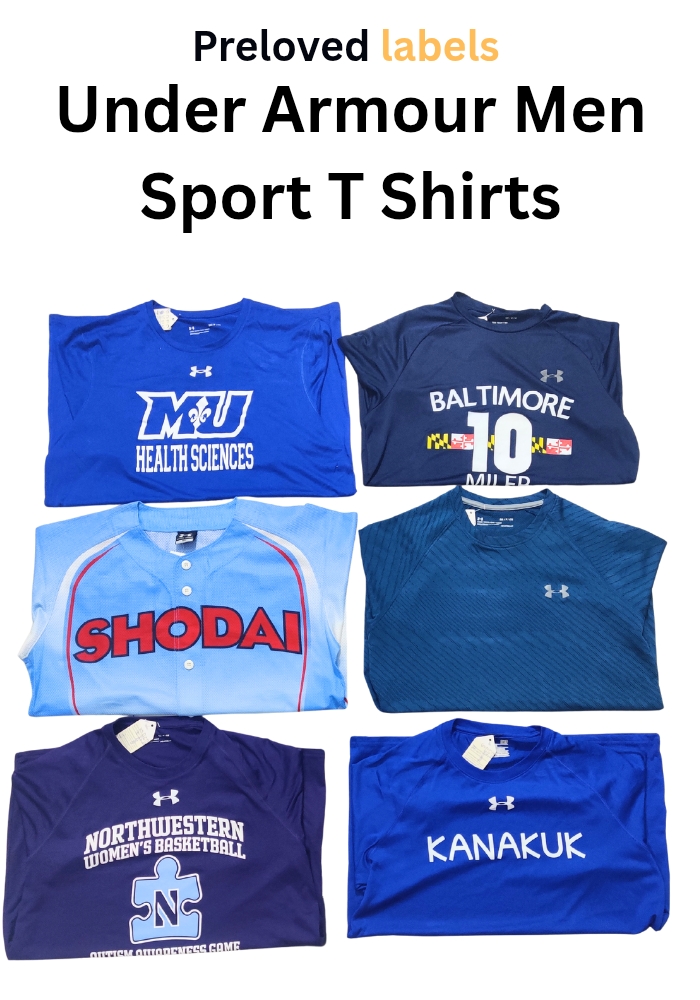Men’s Under Armour Sports T-Shirt Bundle WCV 103