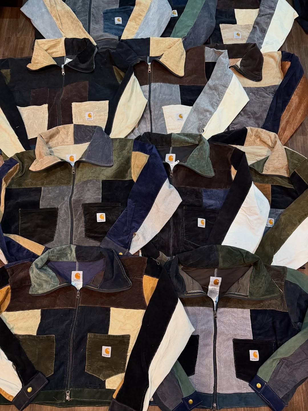 Carhartt rework style corduroy Detroit jacket