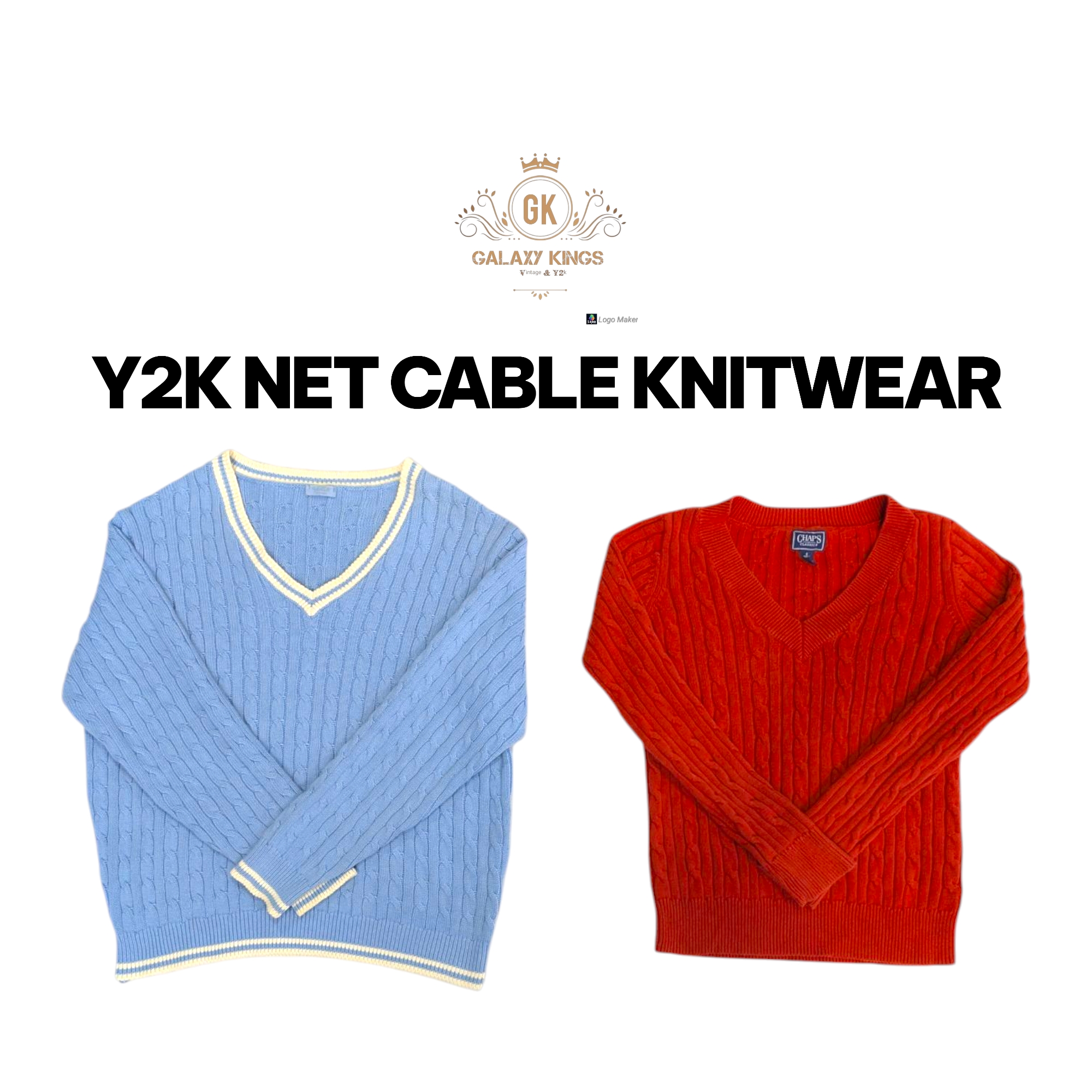 Y2K CABLE KNITWEAR
