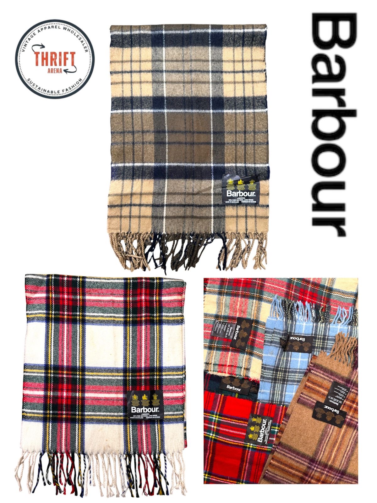 T1357 Barbour Sciarpe 🧣