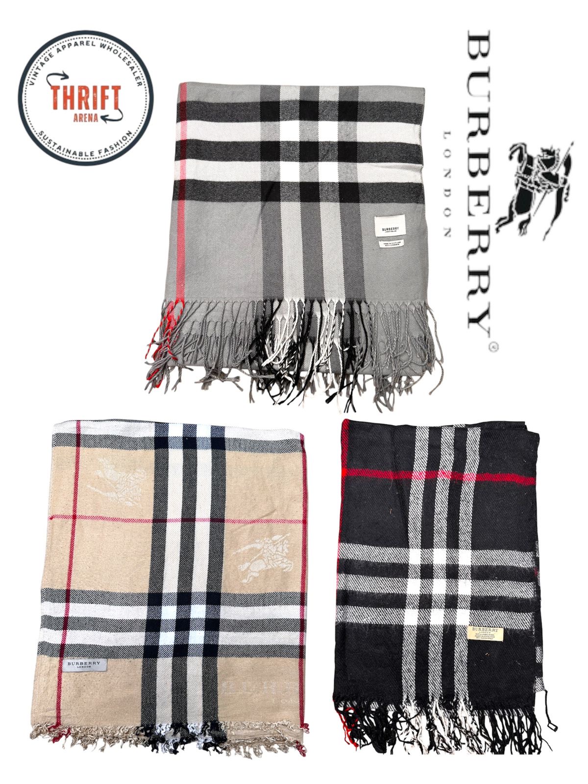 T1359 Burberry Shawls