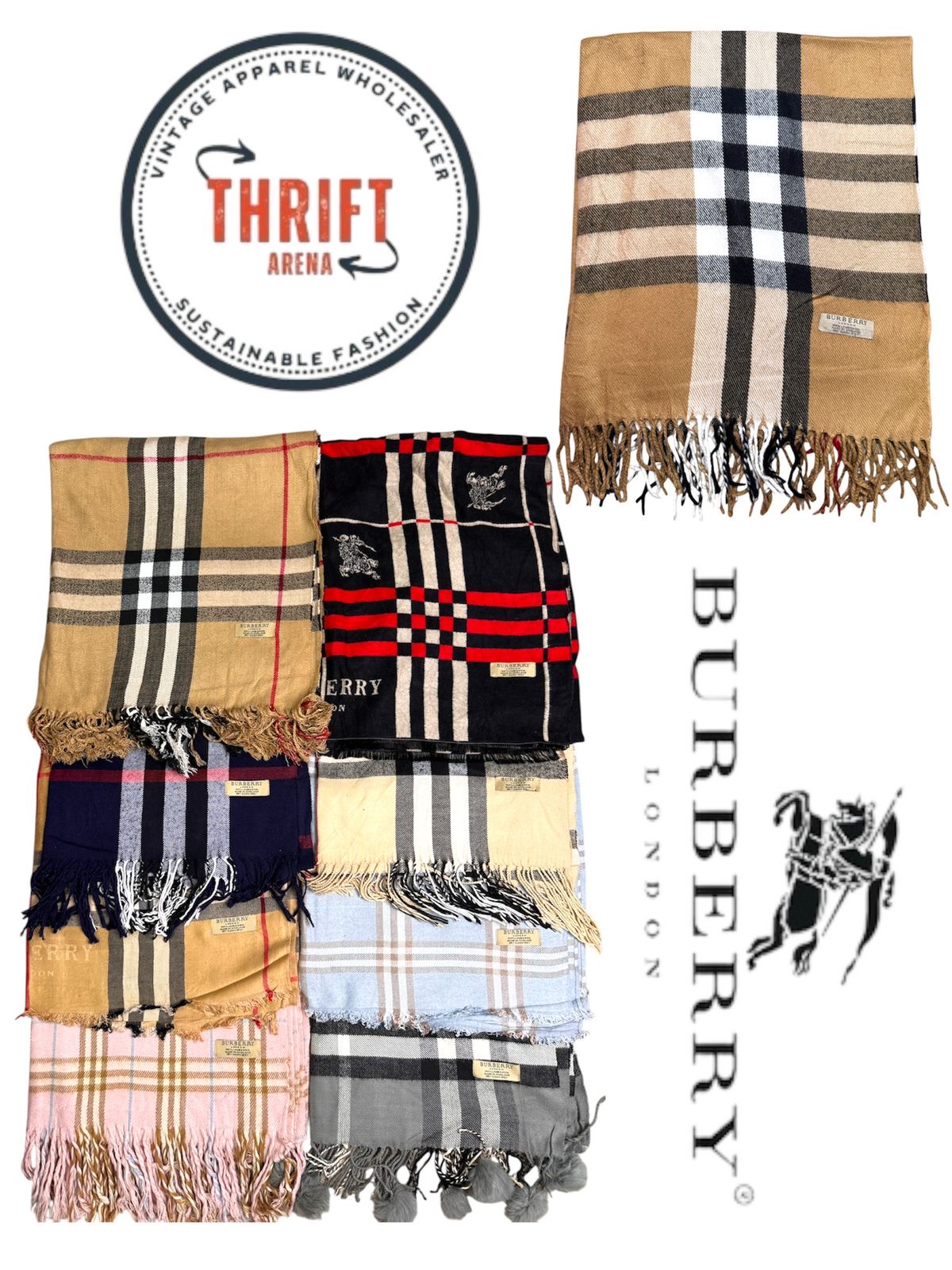 T1366 Burberry Scarve