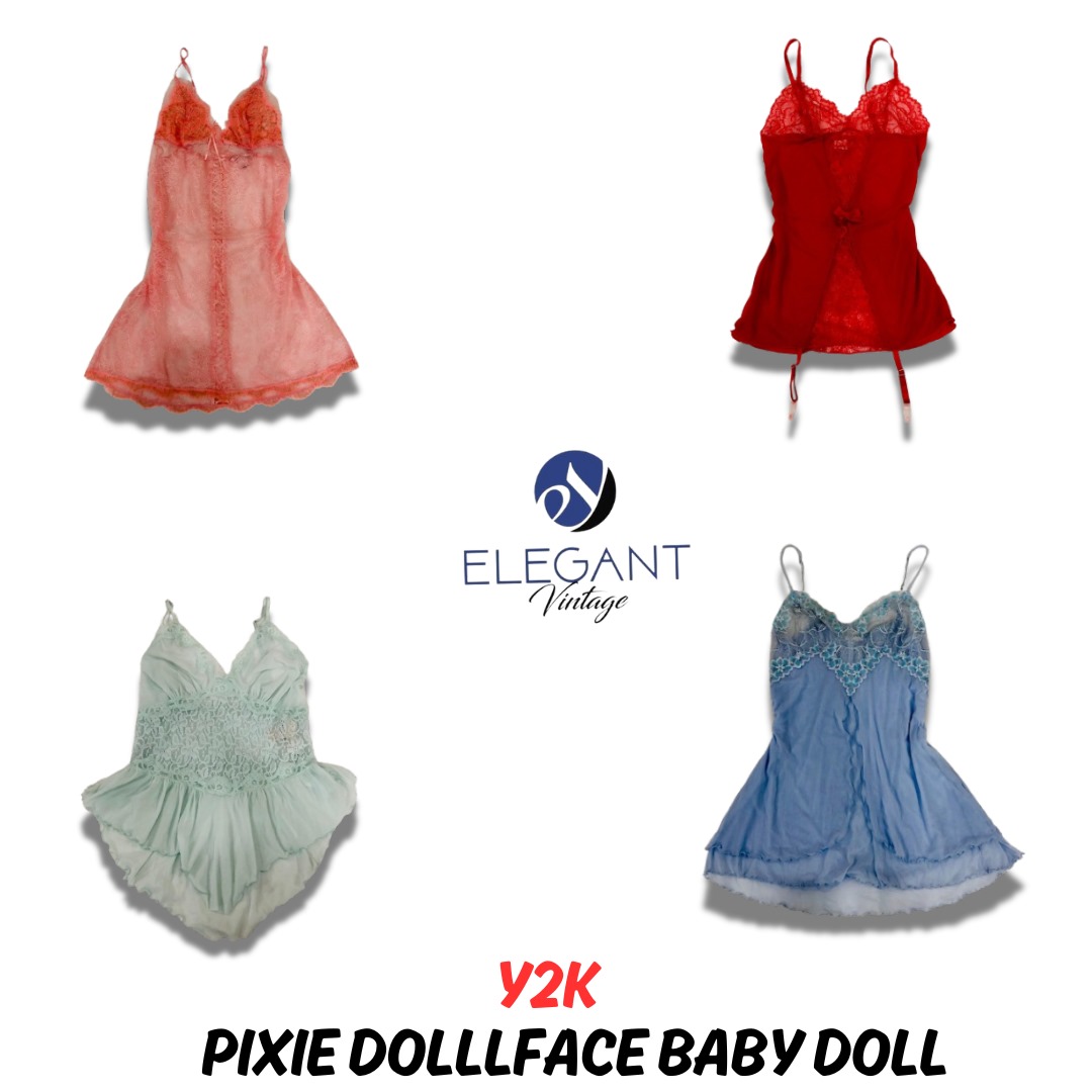 Y2K Pixie Dollface Baby Doll - EV0890