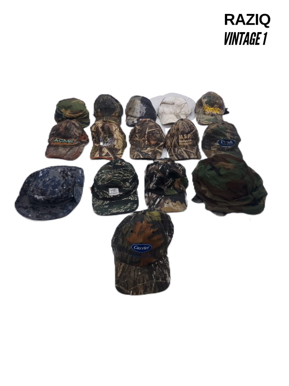 Realtree & Army Caps