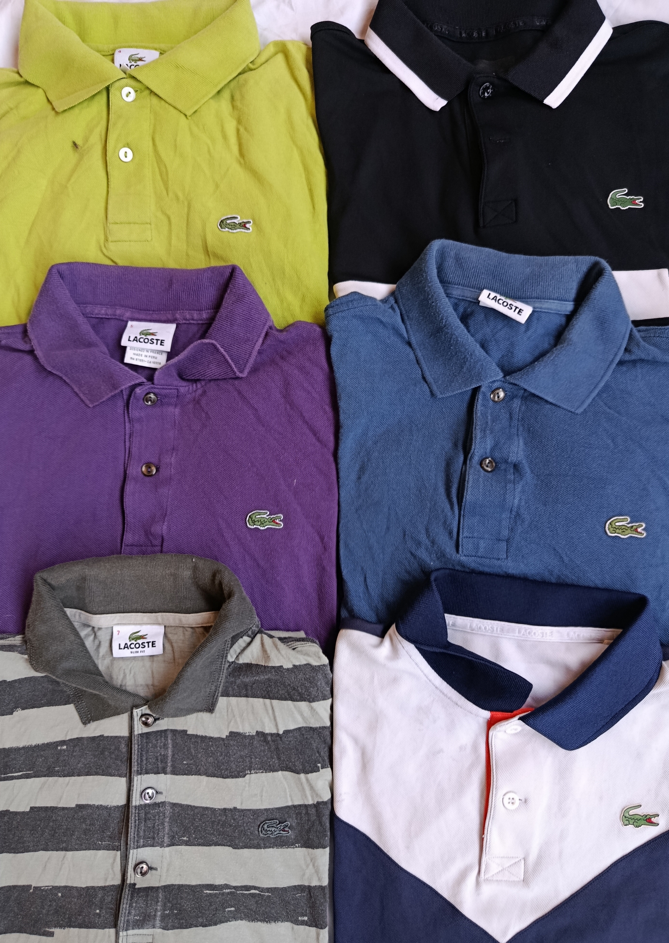 Lacoste T-Shirts à col (2155)