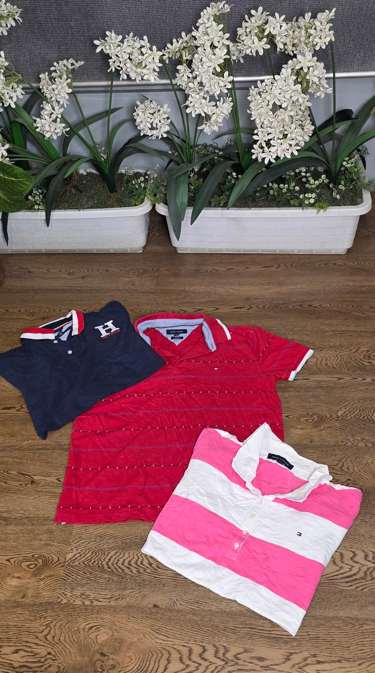 T-shirts col en Tommy Hilfiger