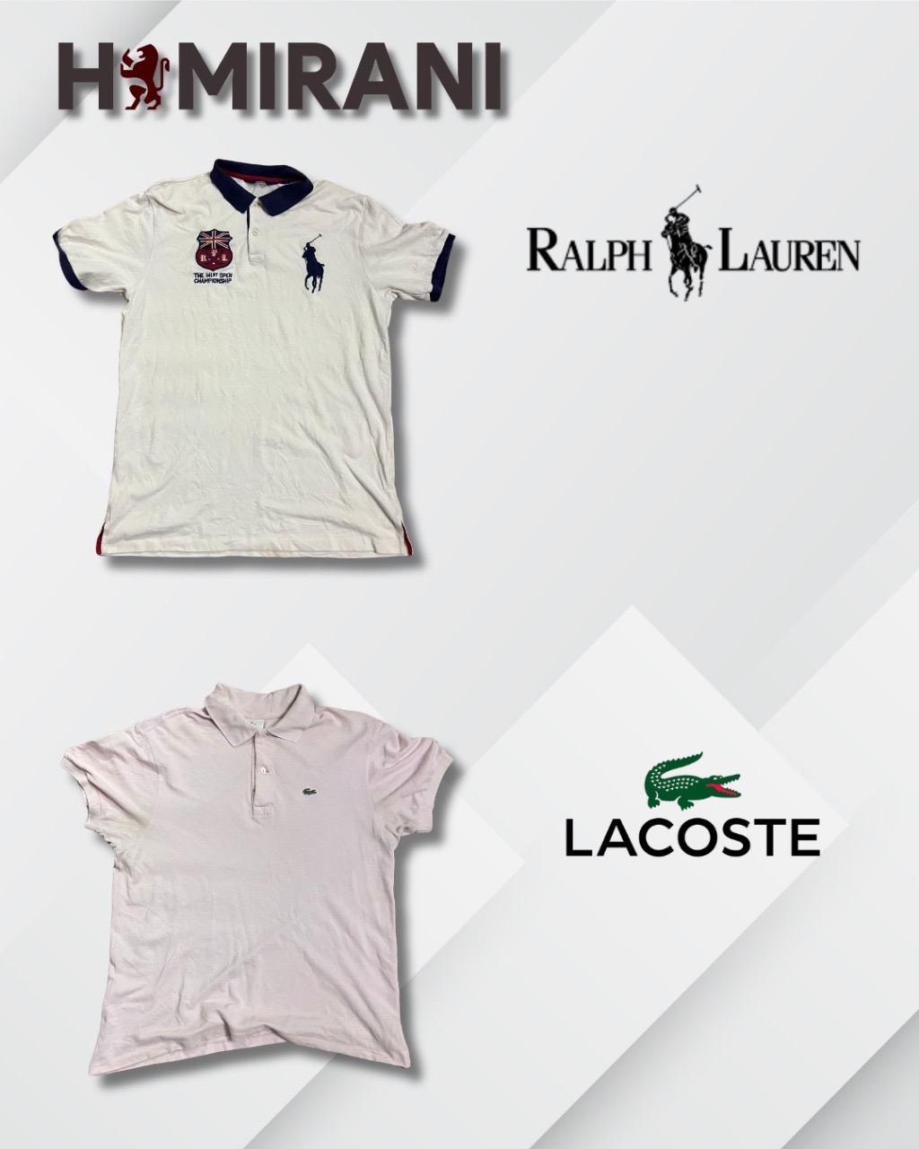 Gemischte Poloshirts