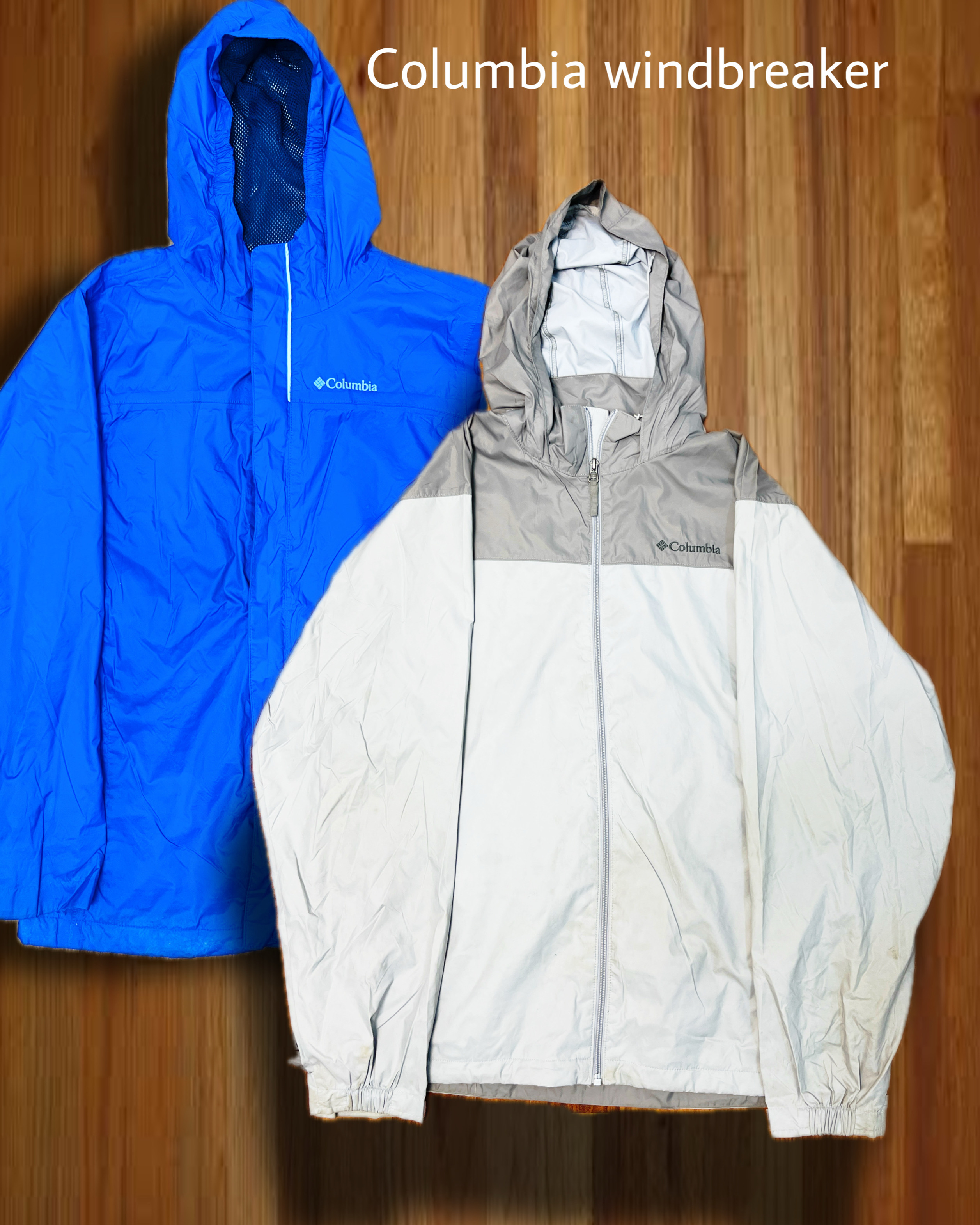 Columbia authentic windbreaker jacket