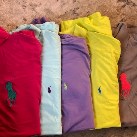 Camisetas de Gola Autênticas Polo Ralph Lauren