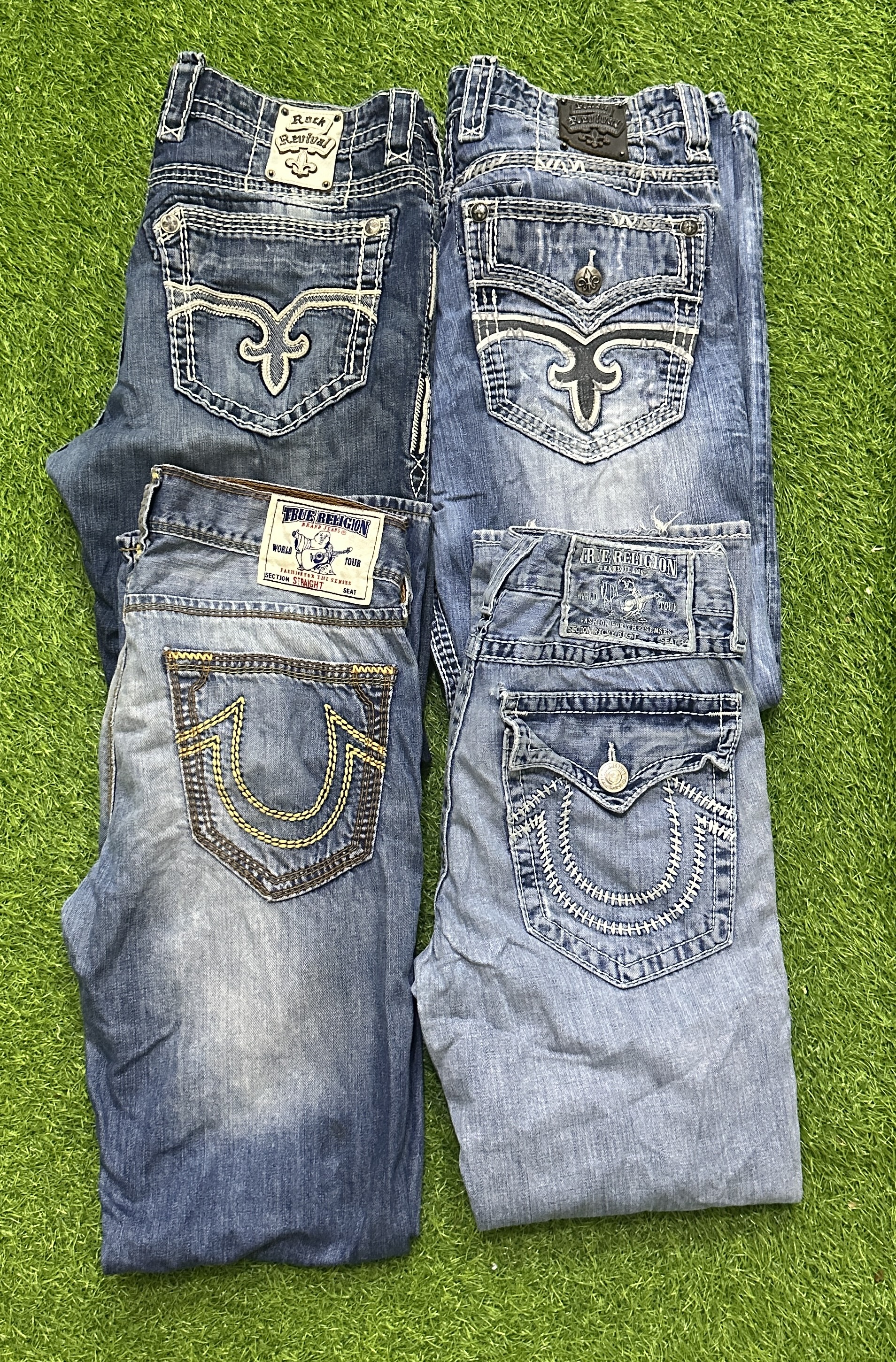 True religion rock revival D&G e Armani Jeans