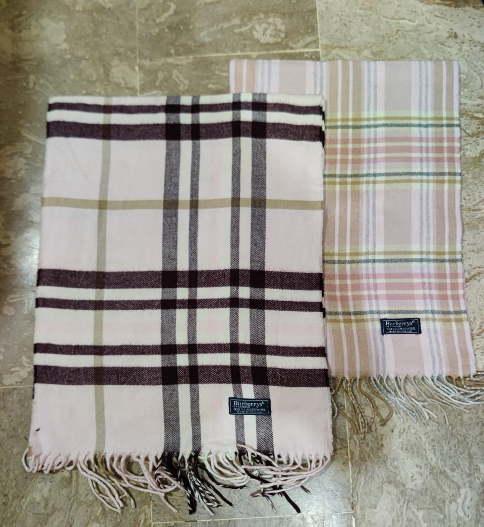 Écharpe Burberry mélanger les couleurs