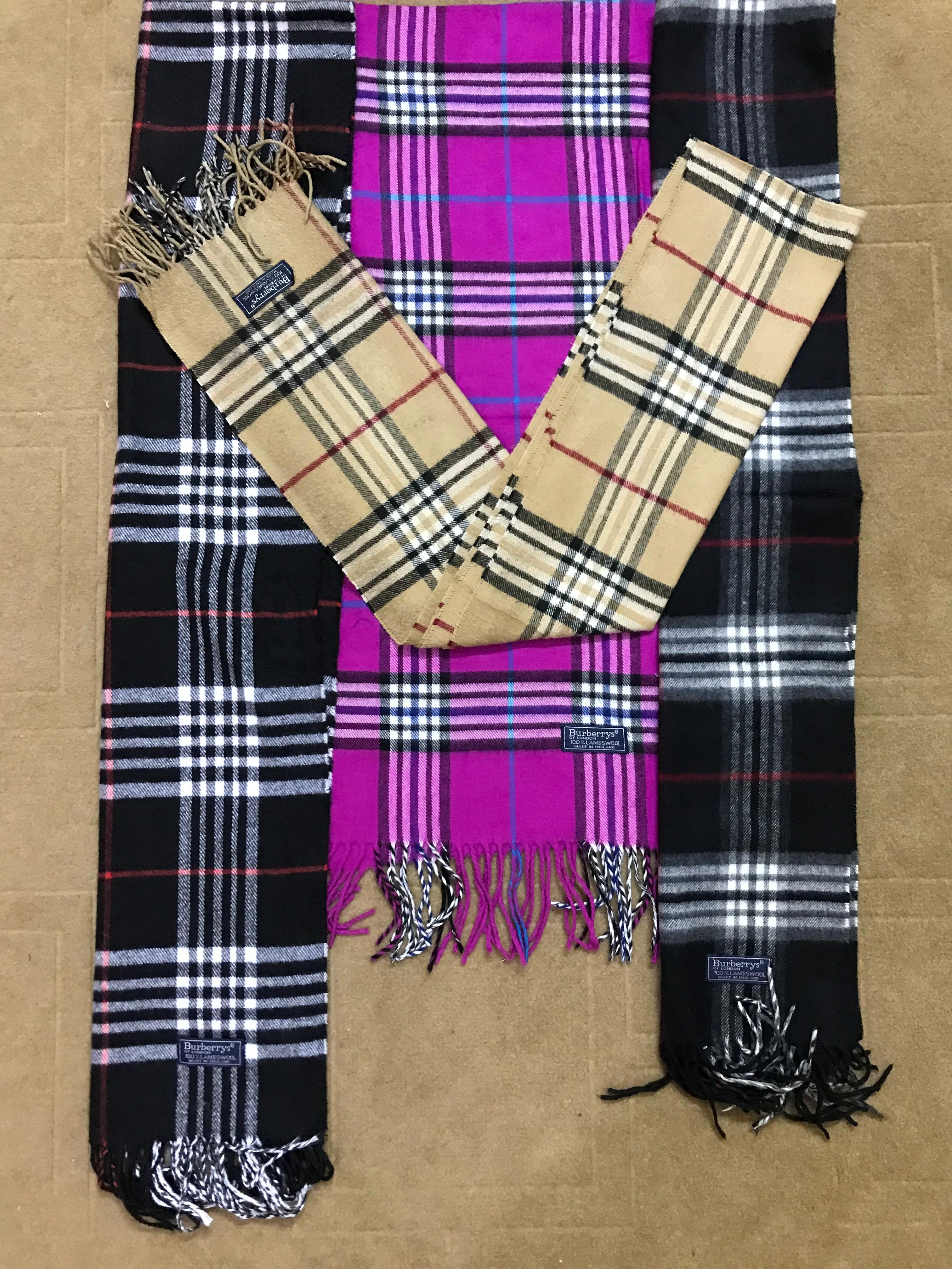 Premium Burberry Scarves