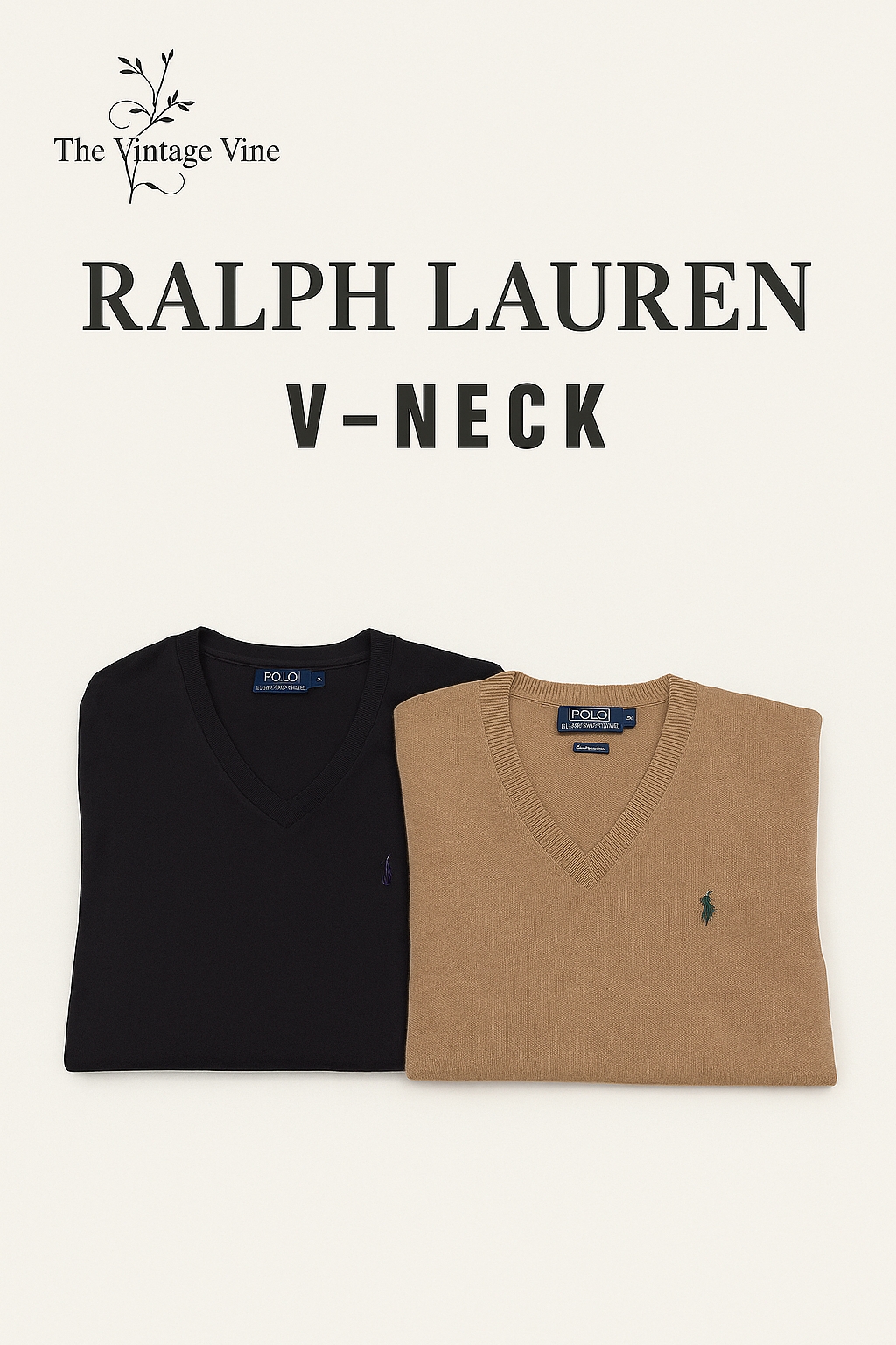 Pulls en V Ralph Lauren