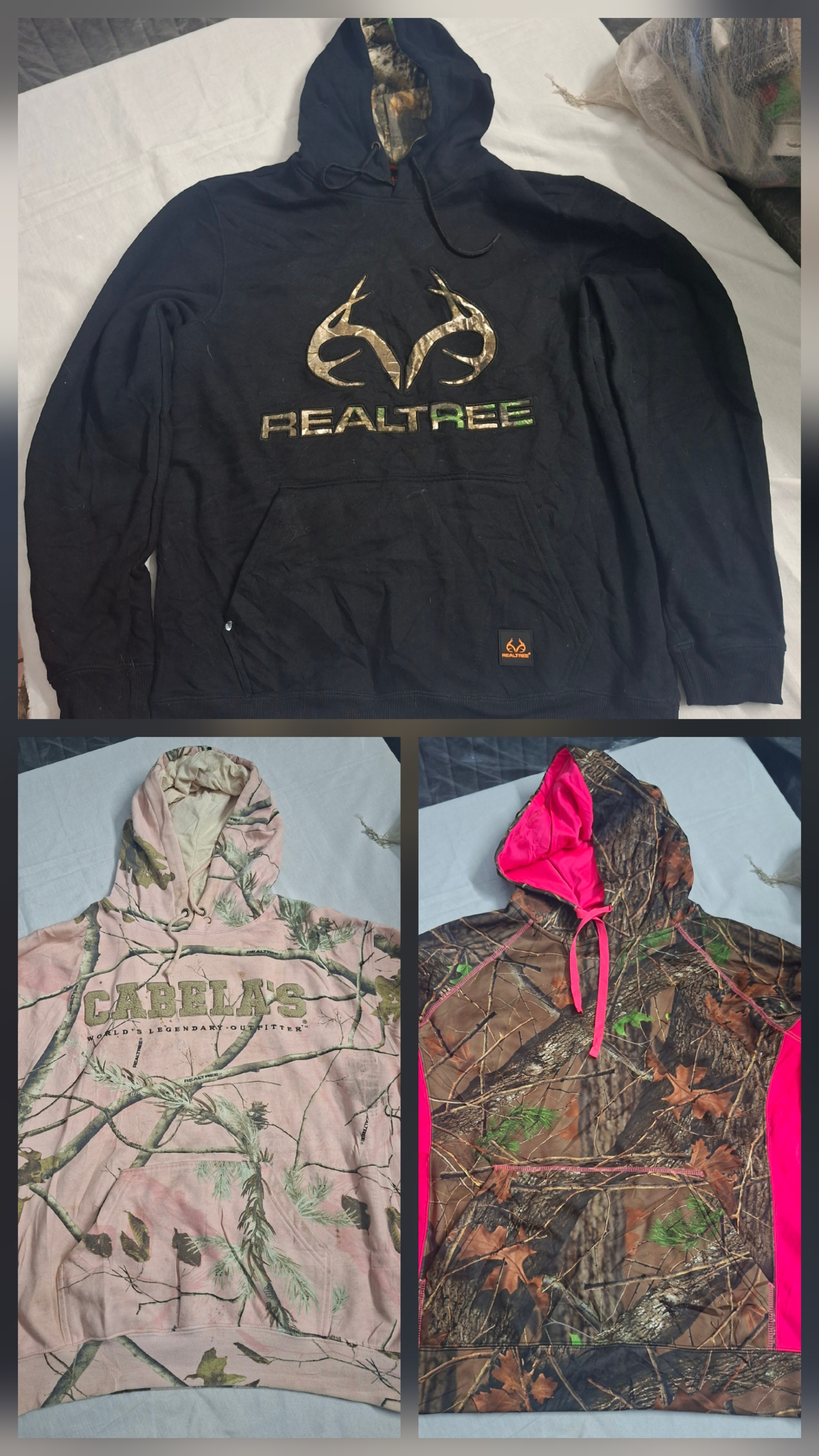 Realtree camo sweat-shirts de chasse à capuche, co..