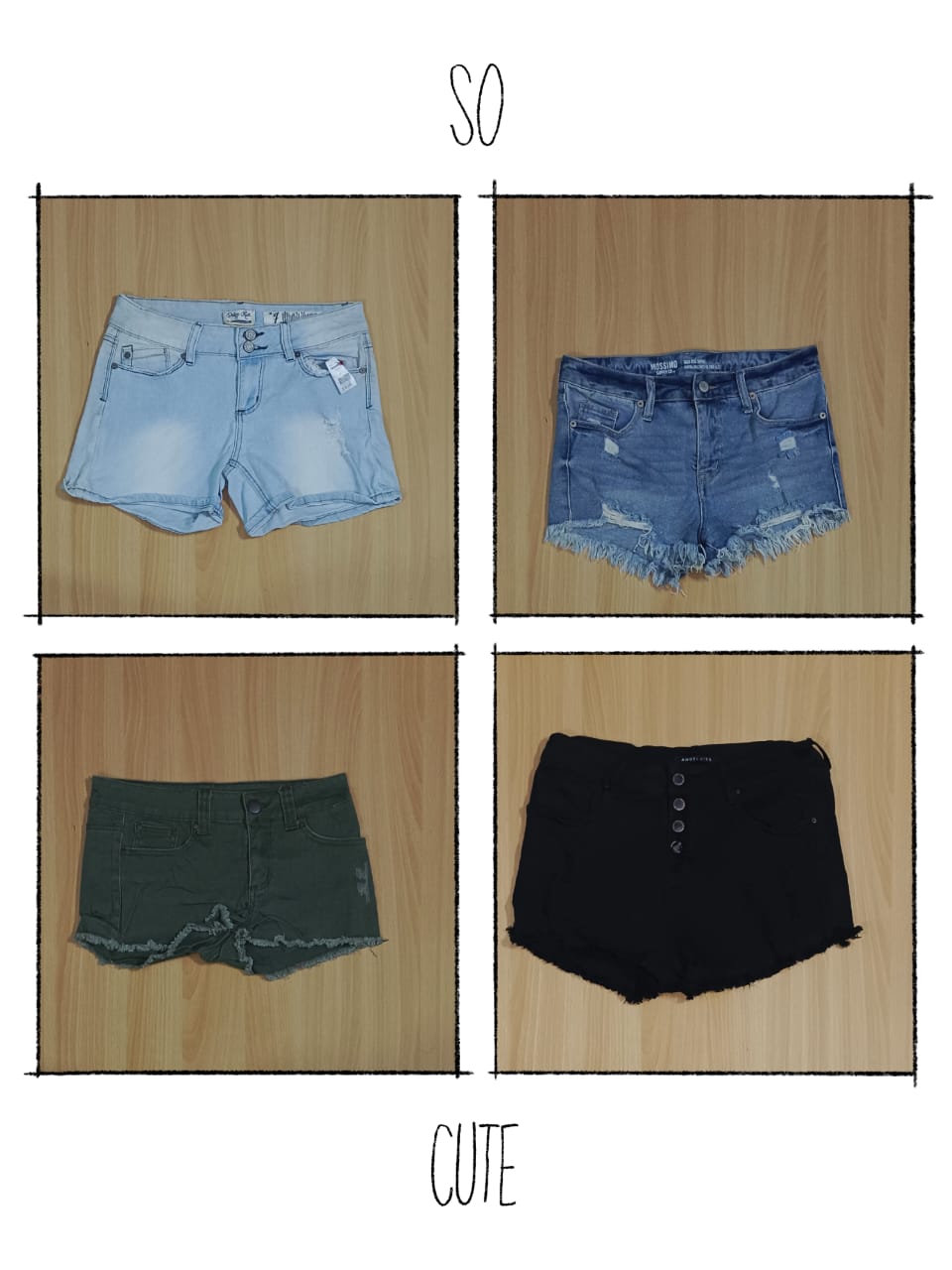 JA 0465 Y2K Brittany Sexy Shorts