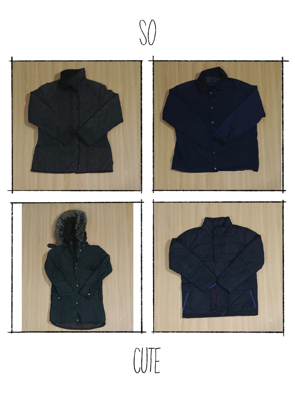 JA 0464 Vintage Mix Branded Jackets