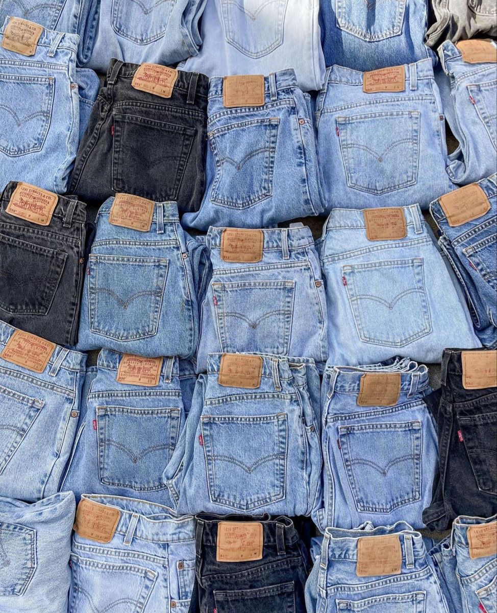 Levi’s Mix Code Paper Tag Jeans