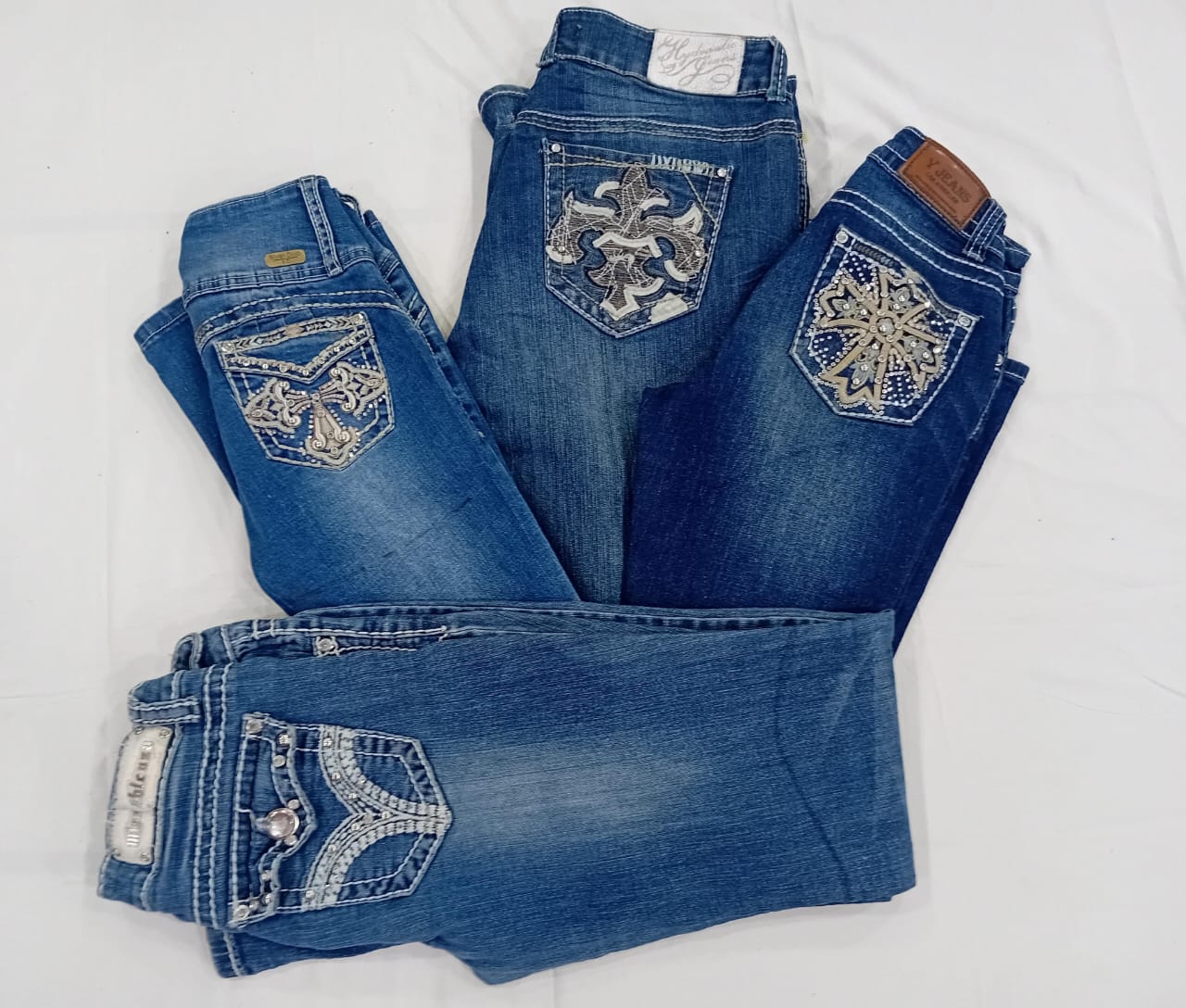 IQ0609 Y2k Throwback Flare Jeans